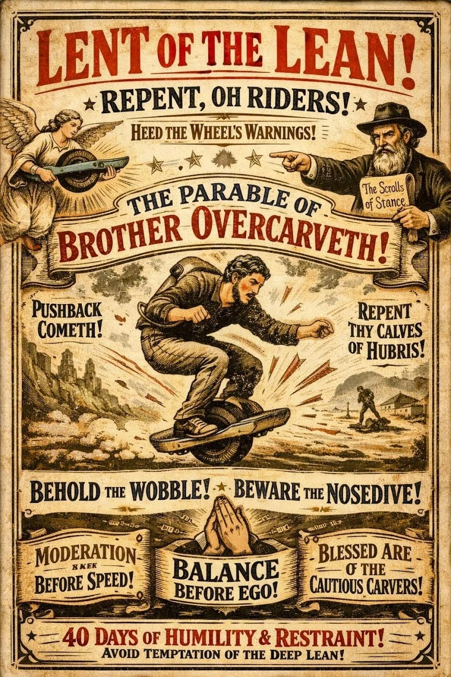 Lent of the Lean: Forty Days of Not Over-Carving