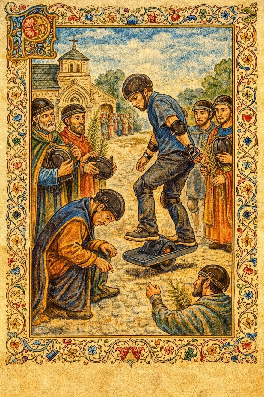 Palm Sunday of the Palm Pad: Blessed Be the Sensor That Detecteth