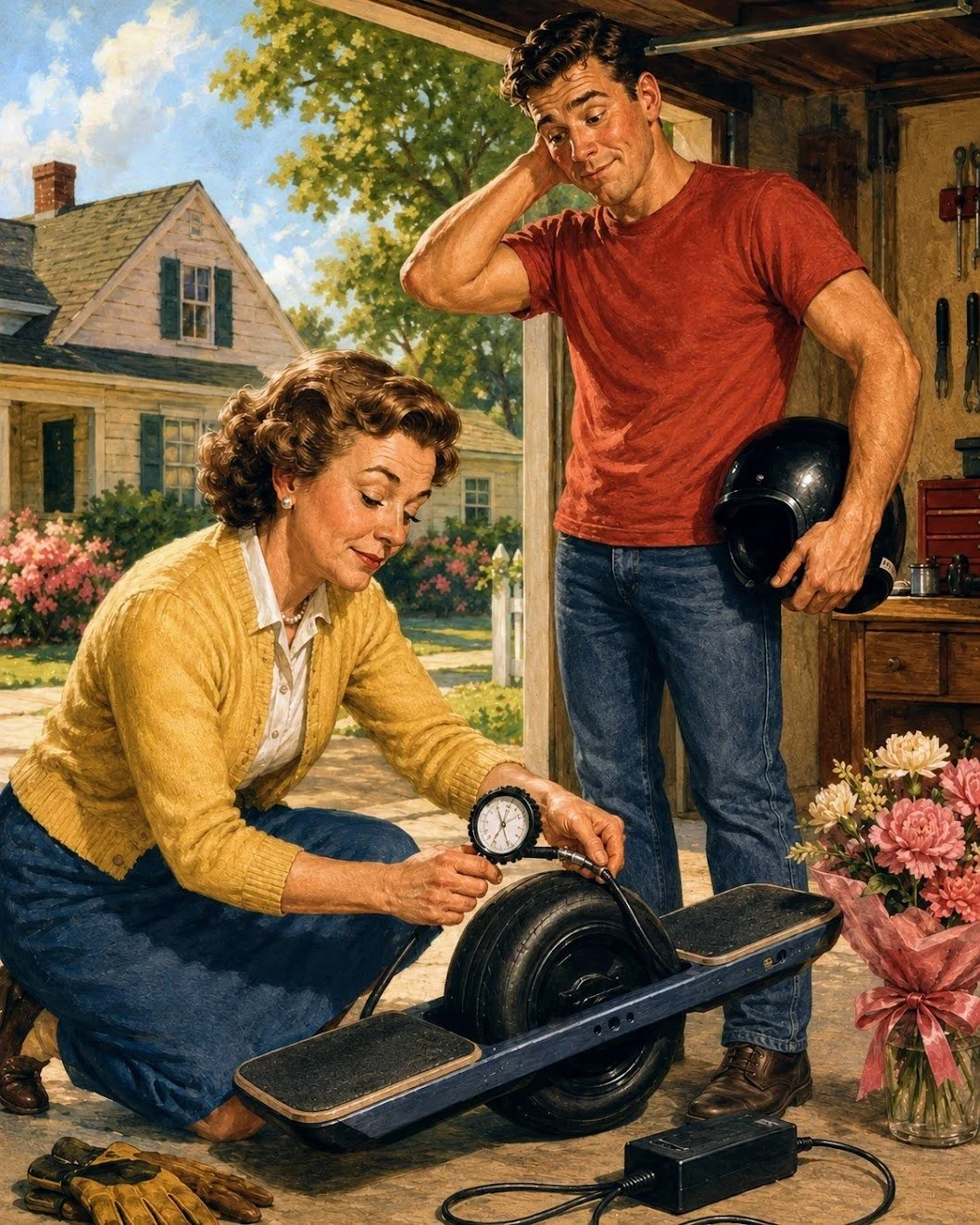 Mother’s Day: Honor Thy Maker and Thy Tire-Pressure Checker