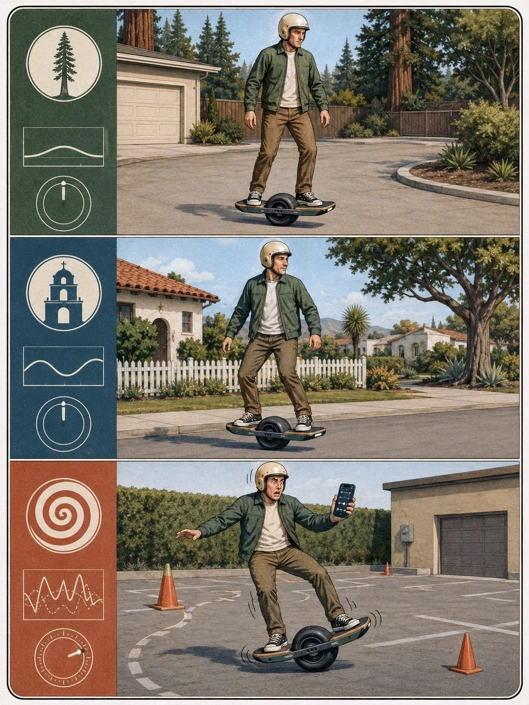 Trinity of Modes: Redwood, Mission, and Delirious Custom Shaping