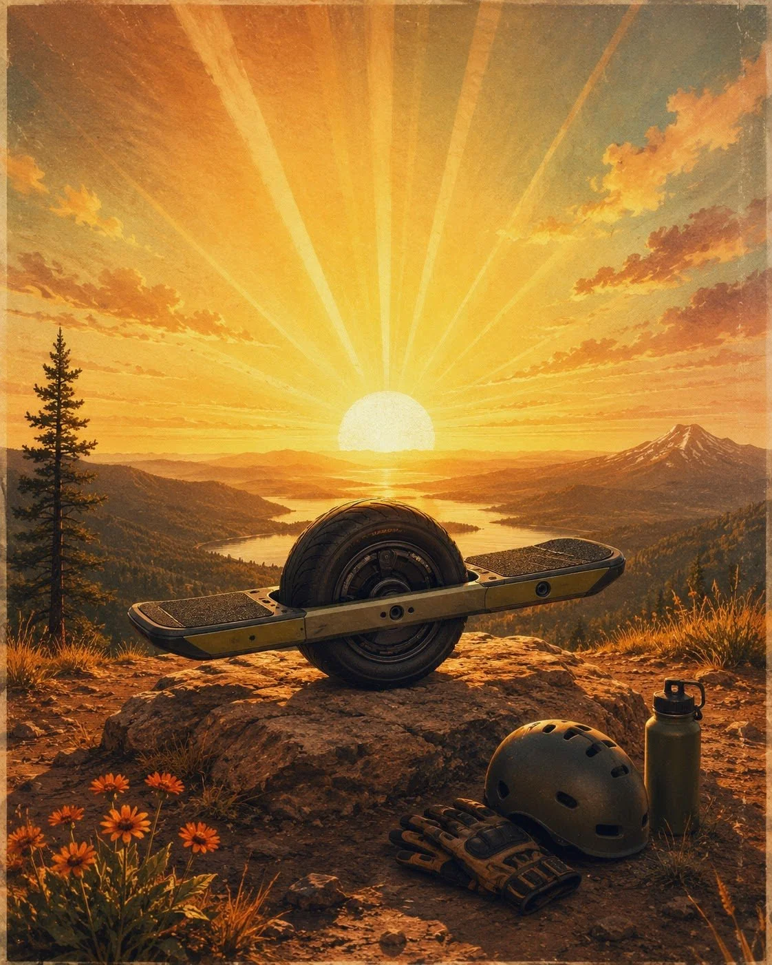Solstice of the Single Wheel: Father, Son, and Holy Hub Motor
