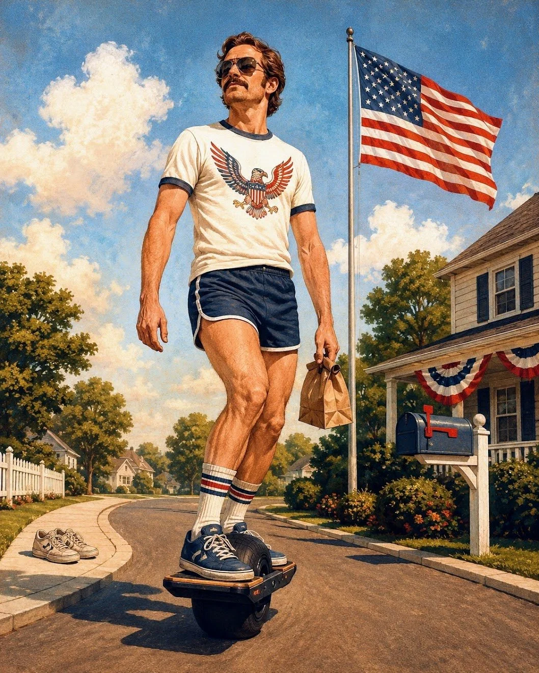 Independence From Walking: Freedom Rings, and So Doth the Tire
