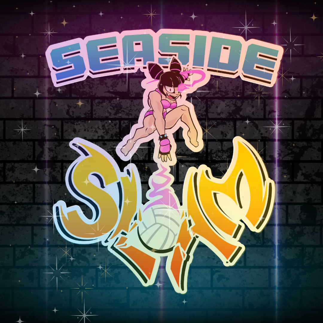 Seaside Slam Sticker