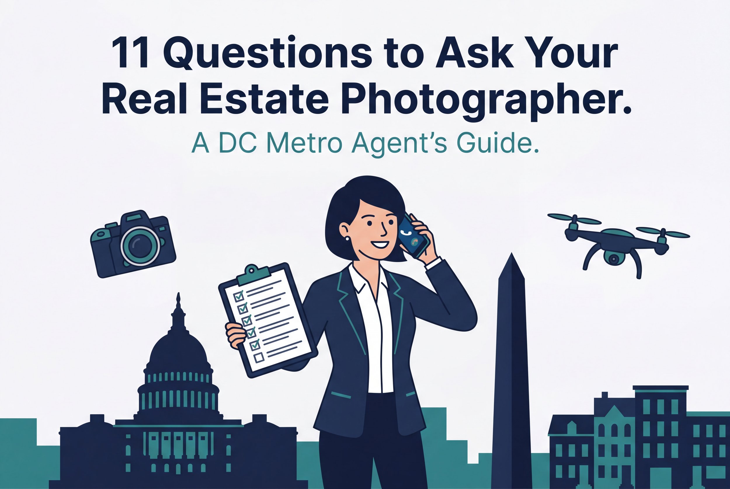11 Questions to Ask a Real Estate Photographer Before You Book: A DC Agent's Vetting Guide