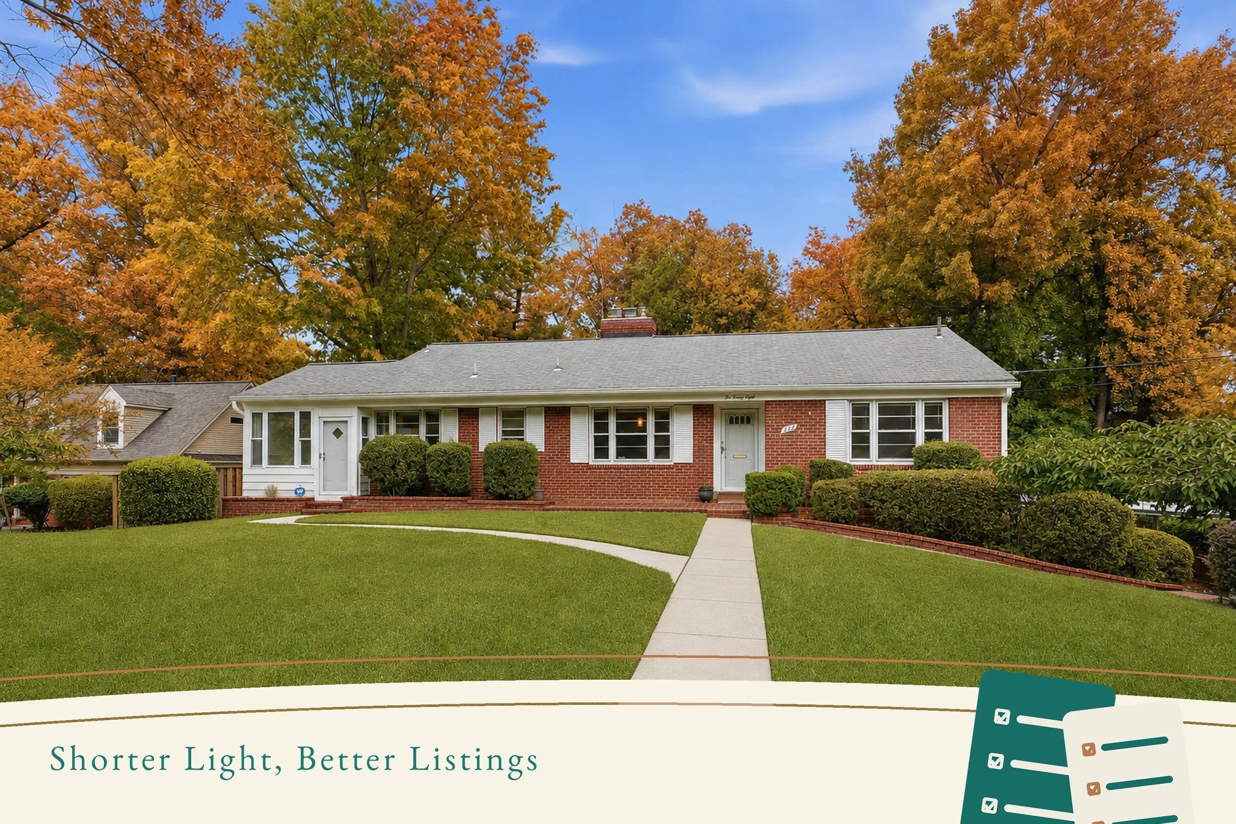 Fall Real Estate Photography in the DC Metro Area: Shorter Light, Better Listings
