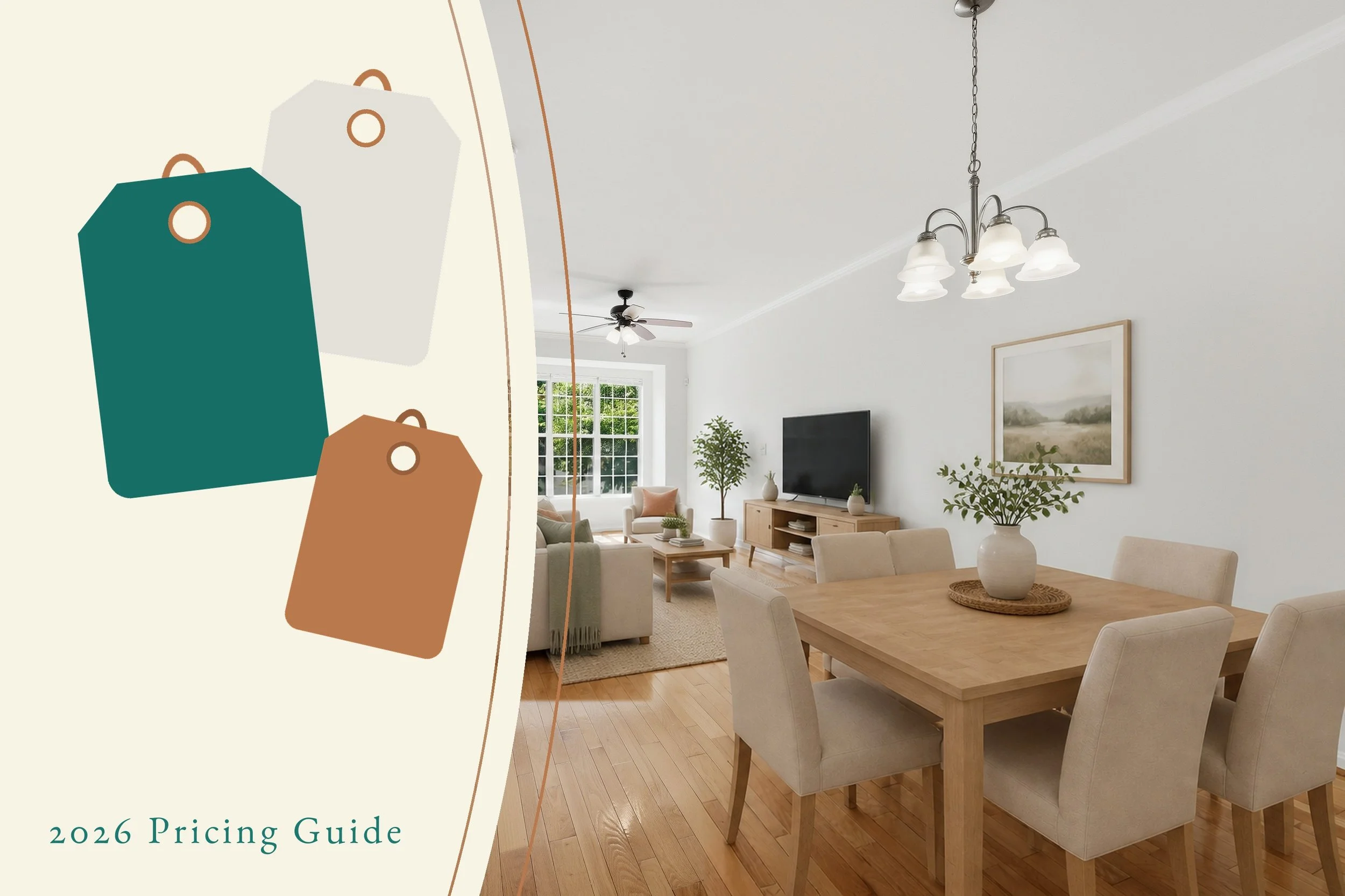 2026 real estate photography pricing guide for the DC Metro Area.