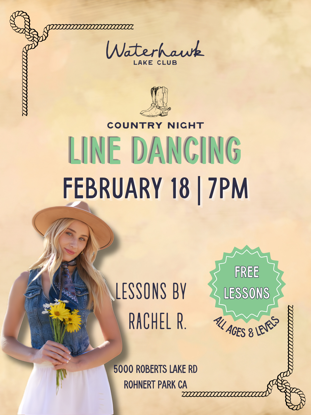 Line Dancing with Rachel R.