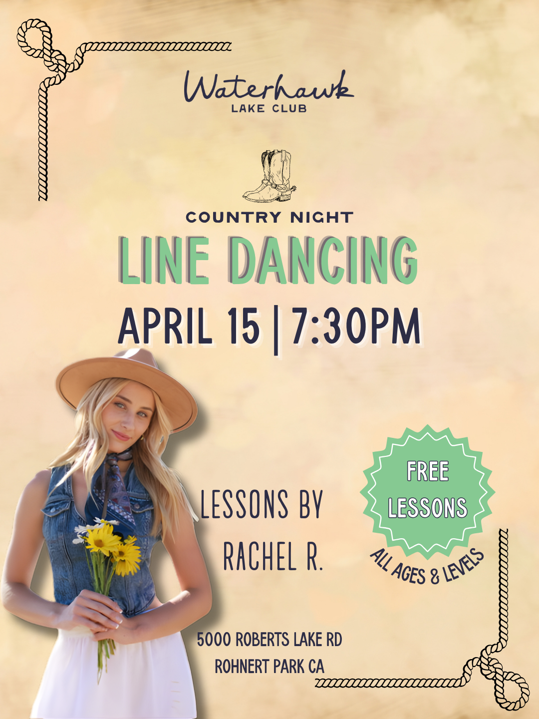 Line Dancing with Rachel Richied