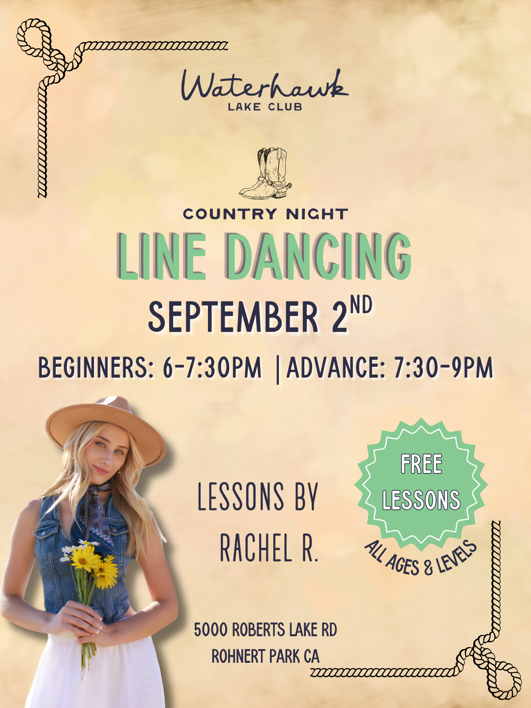 Line Dancing with Rachel Richied