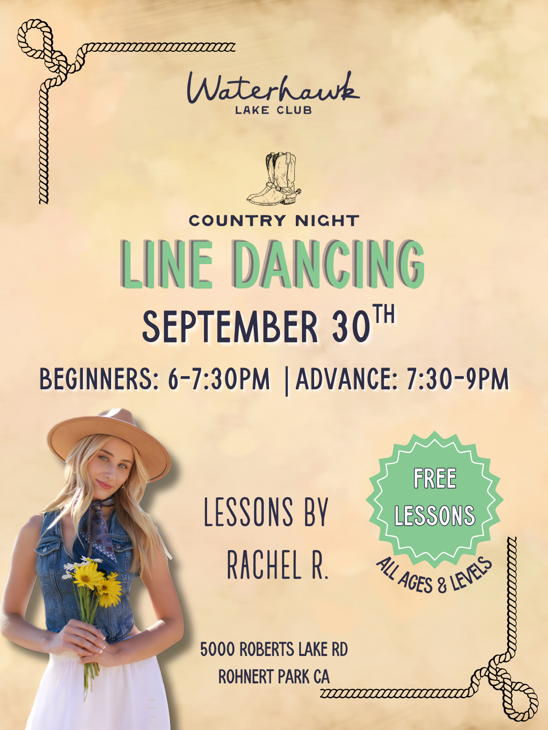 Line Dancing with Rachel Richied