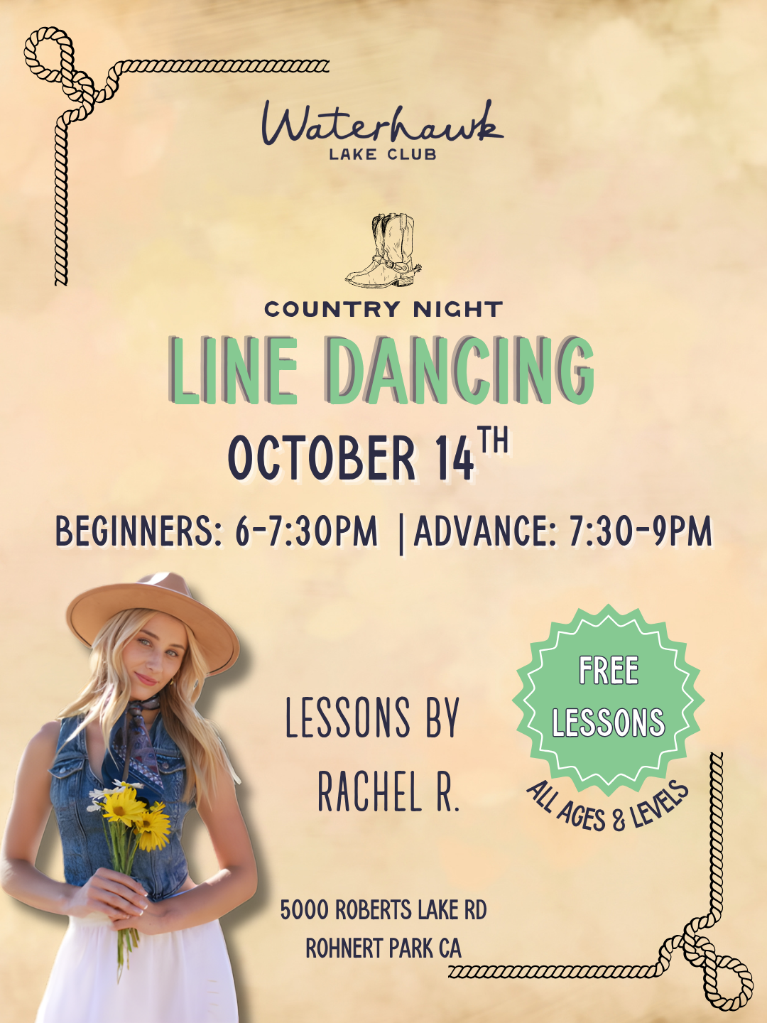Line Dancing with Rachel Richied