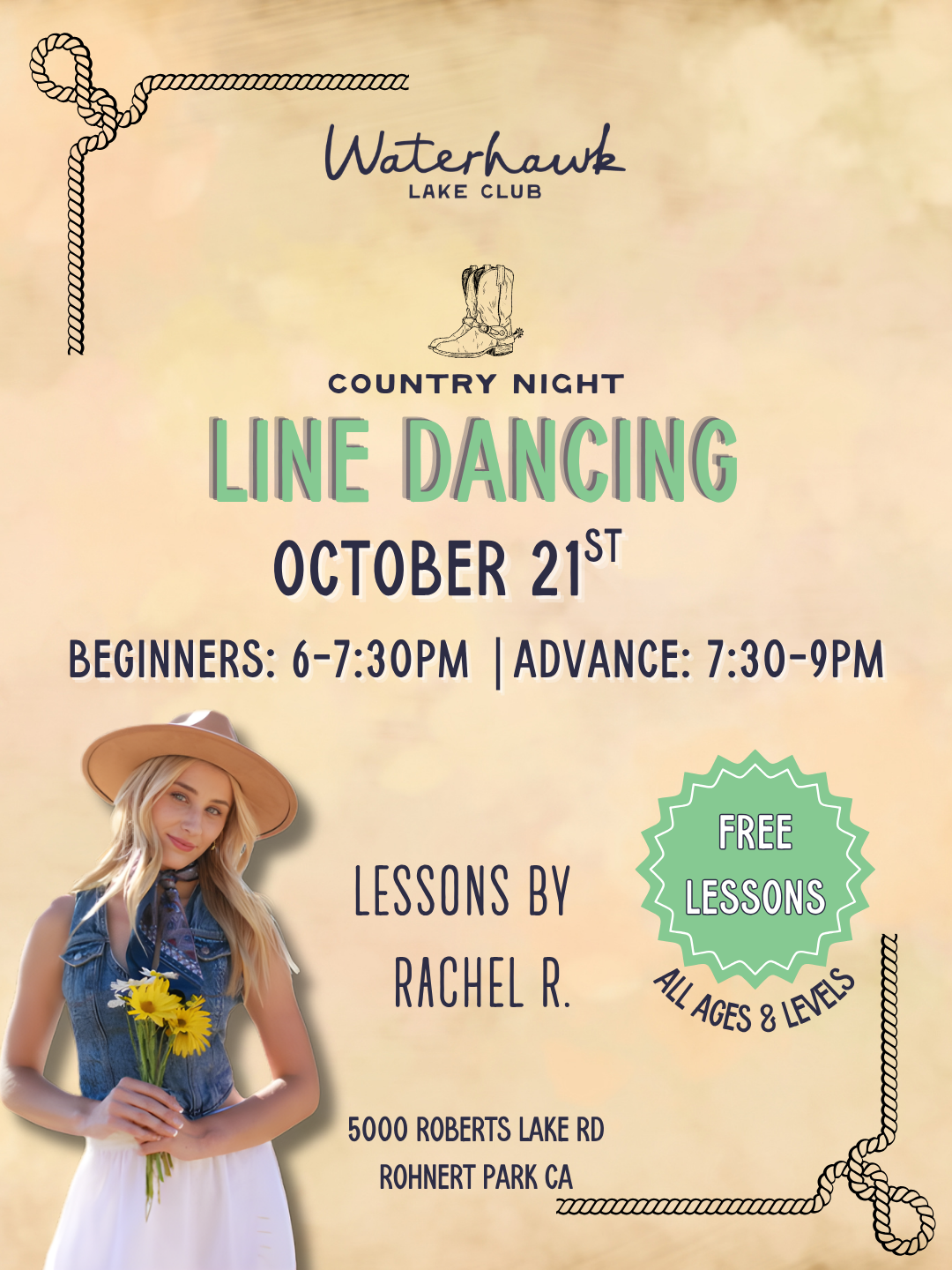 Line Dancing with Rachel Richied