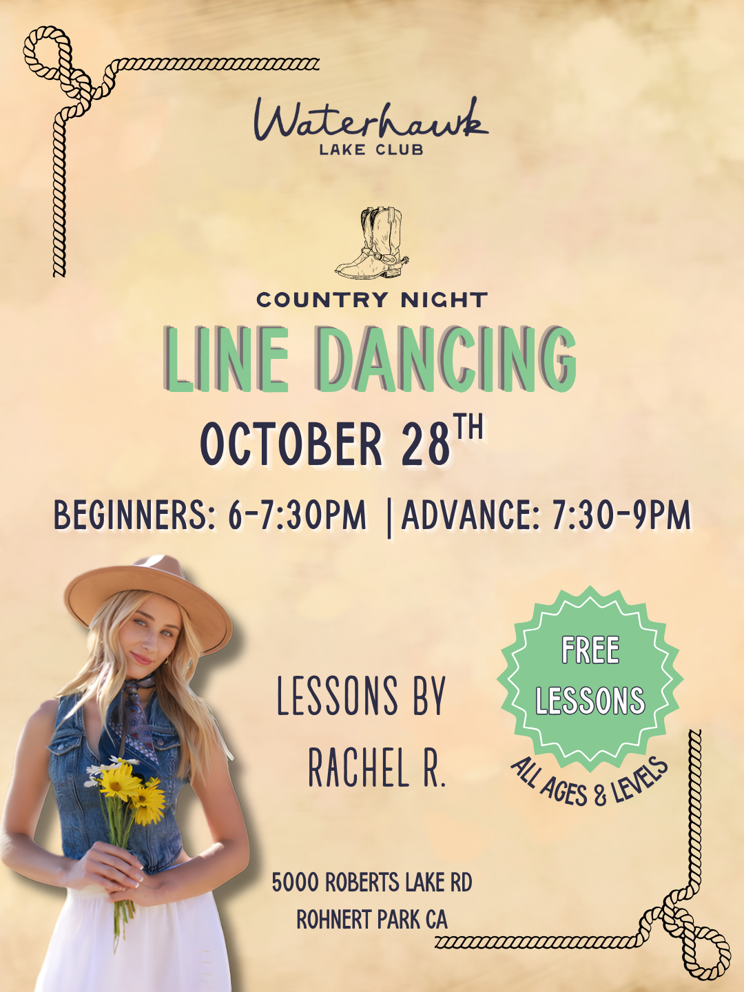 Line Dancing with Rachel Richied