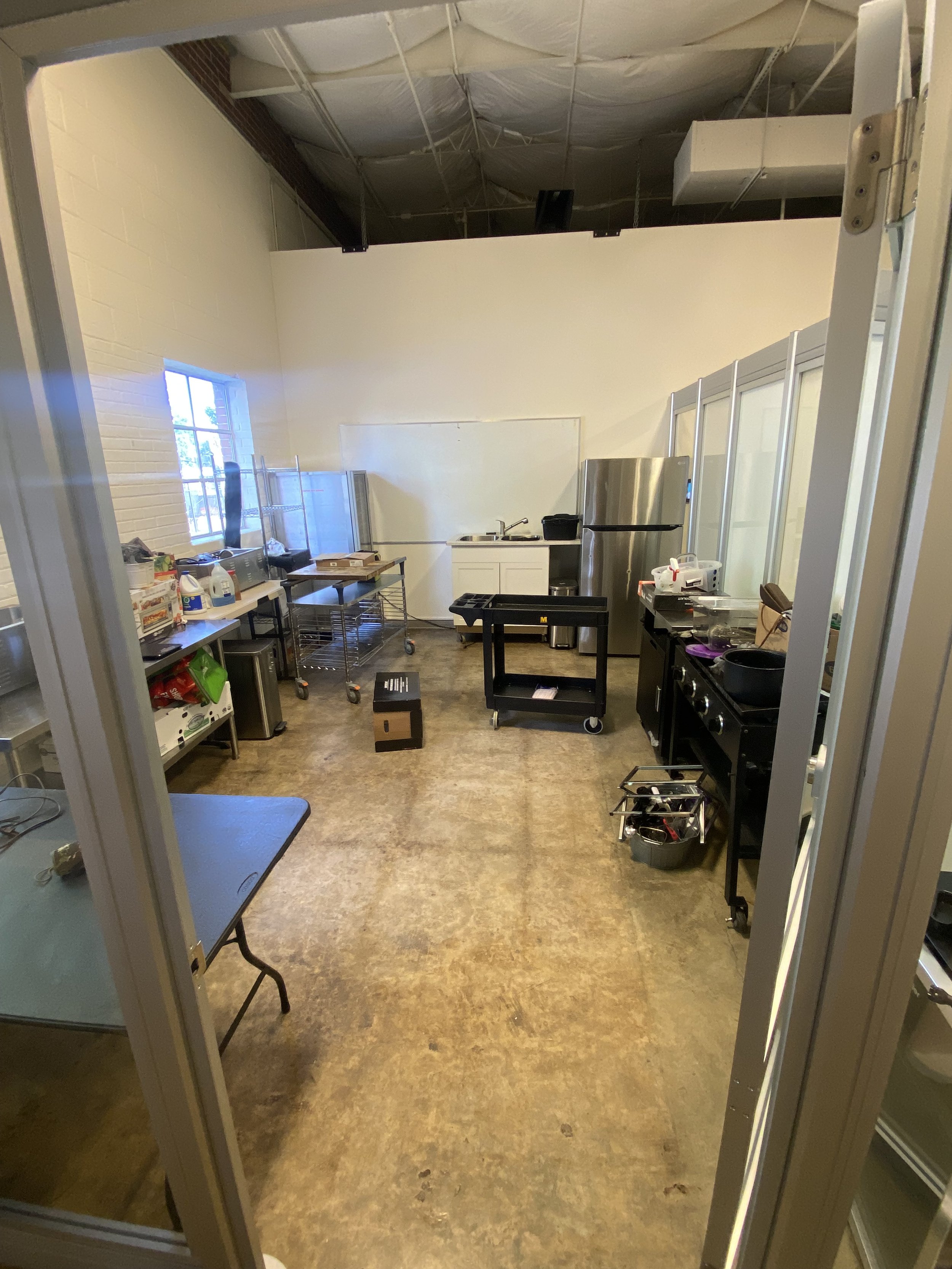 Galley Kitchen at ReCity