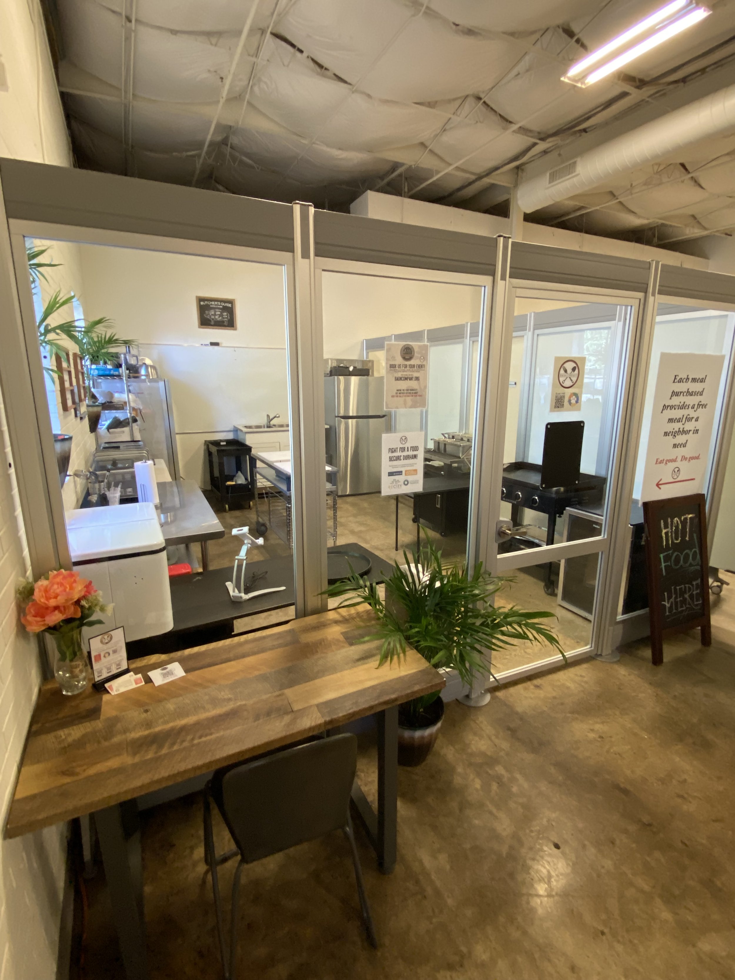 Galley Kitchen at ReCity