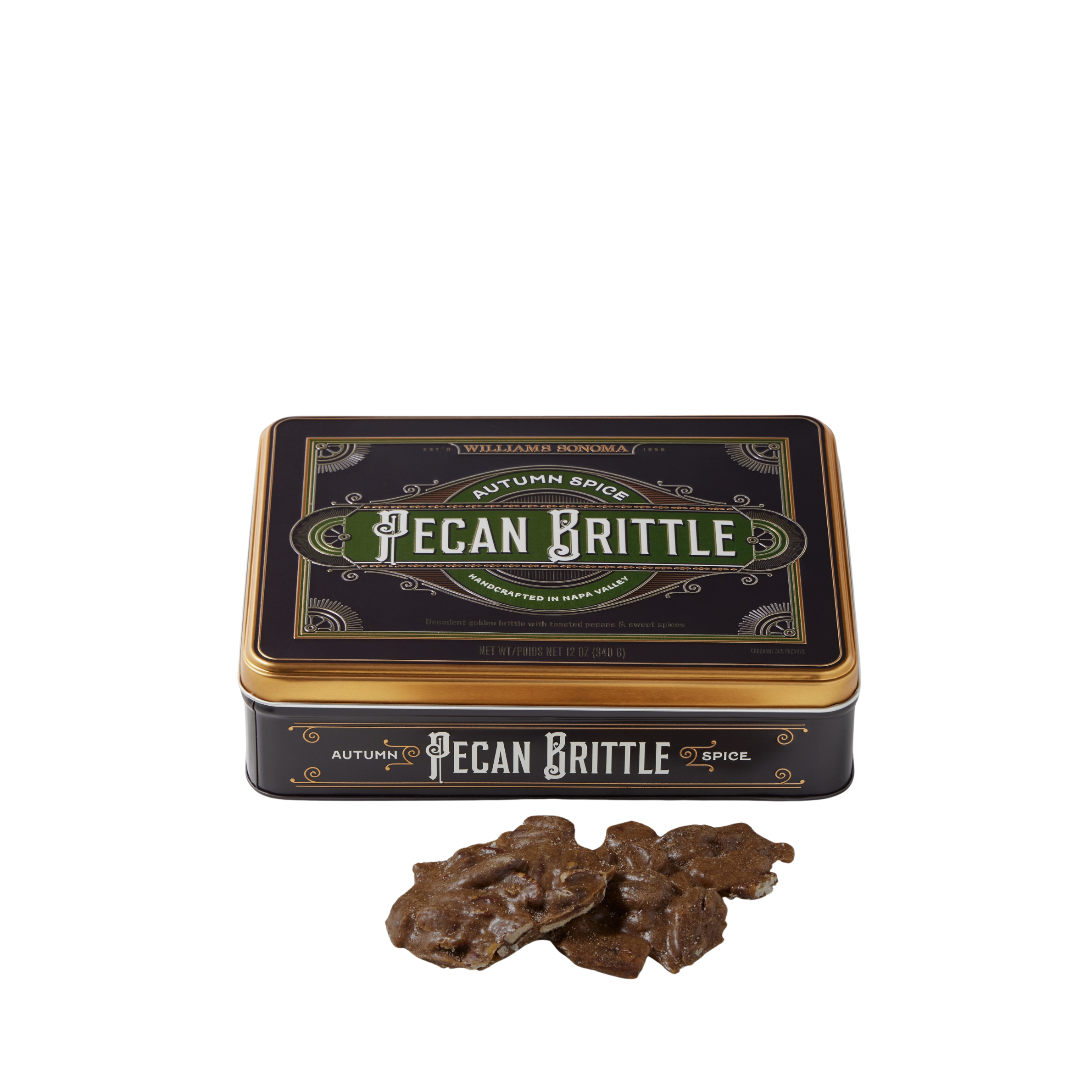 Autumn Spice Pecan Brittle