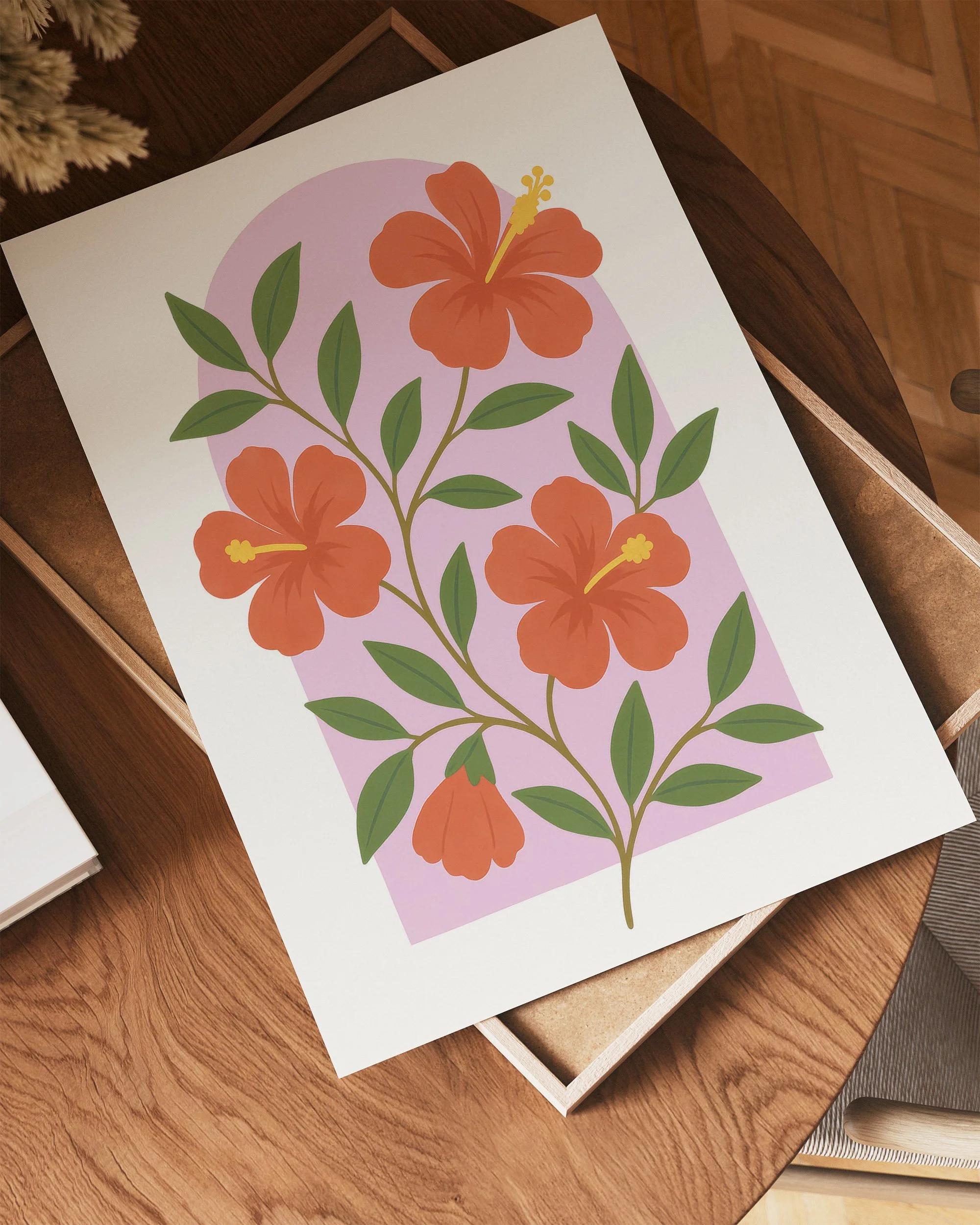 24 - Hibiscus Plant  - Mockup D - Poster.jpg