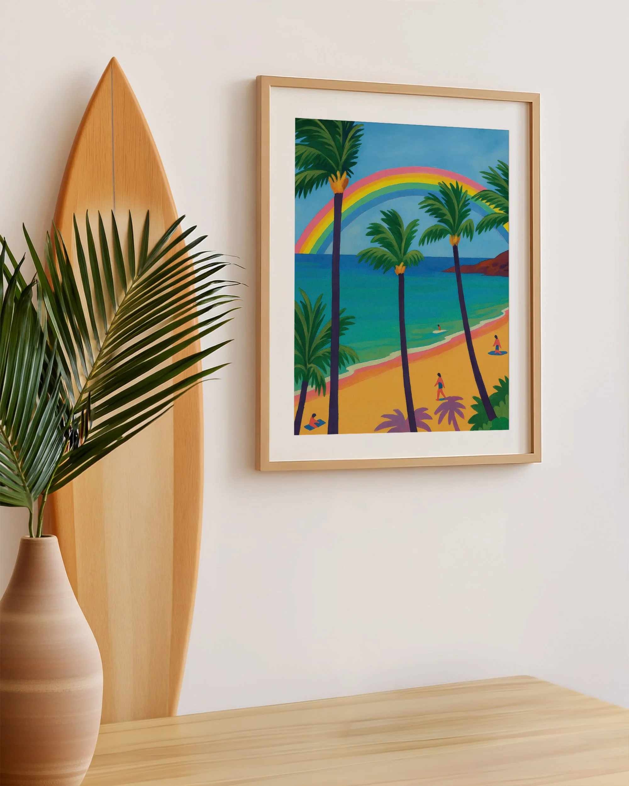 50 - Kaanapali Rainbow - Mockup M - Surfboard.jpg