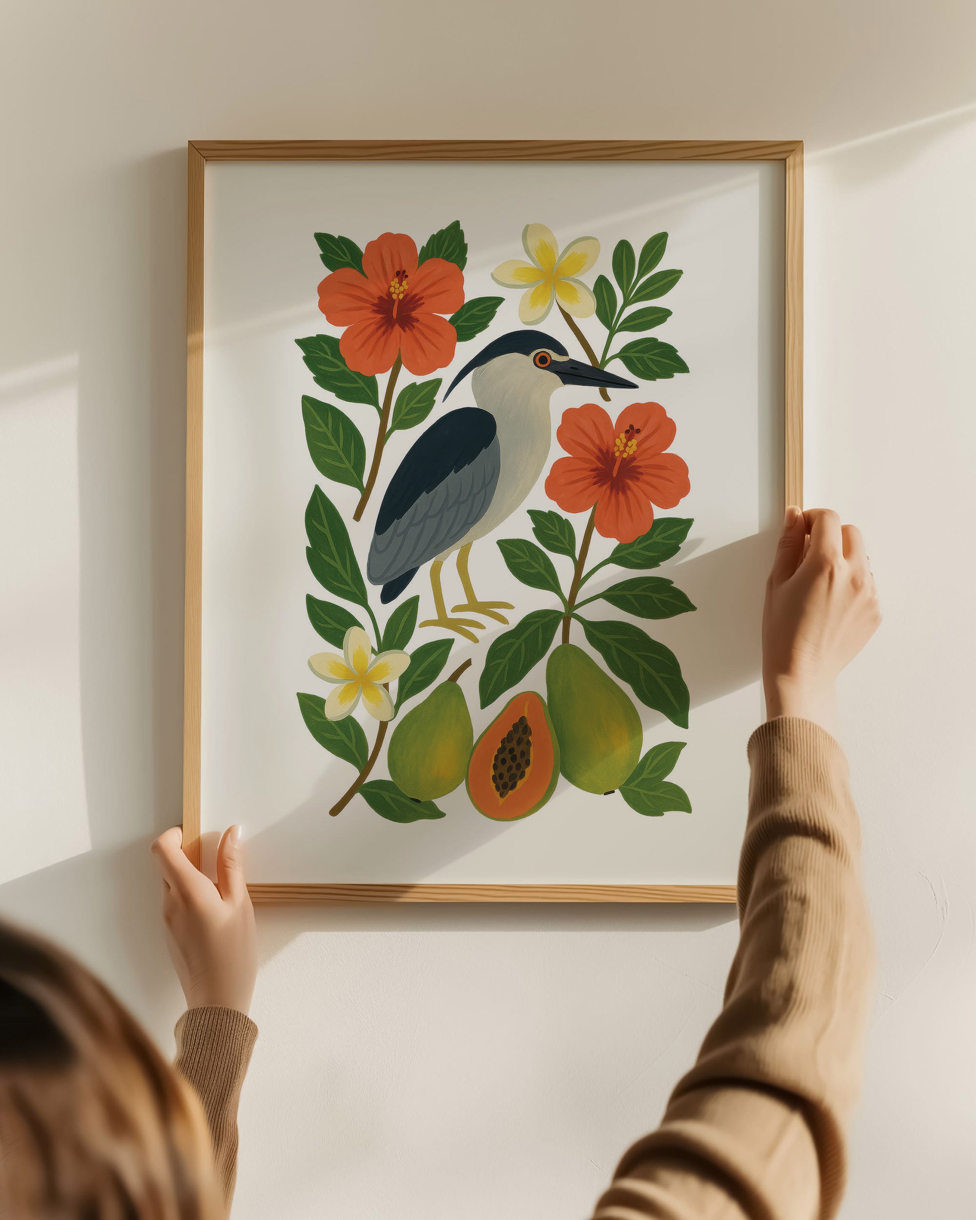 46 - Heron -  Mockup F - Holding Frame.jpg