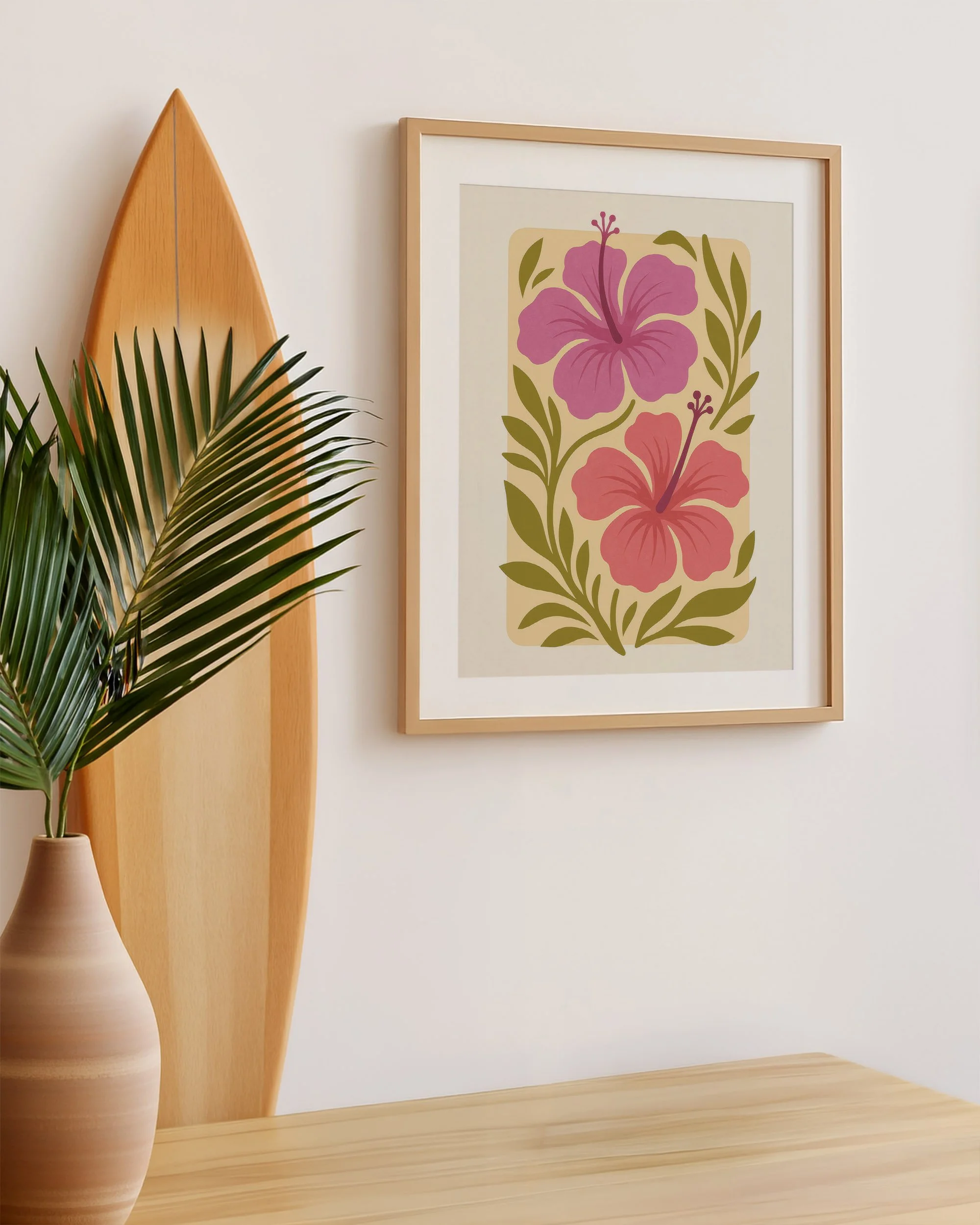 2 - Modern Hibicus - Mockup M - Surfboard.jpg