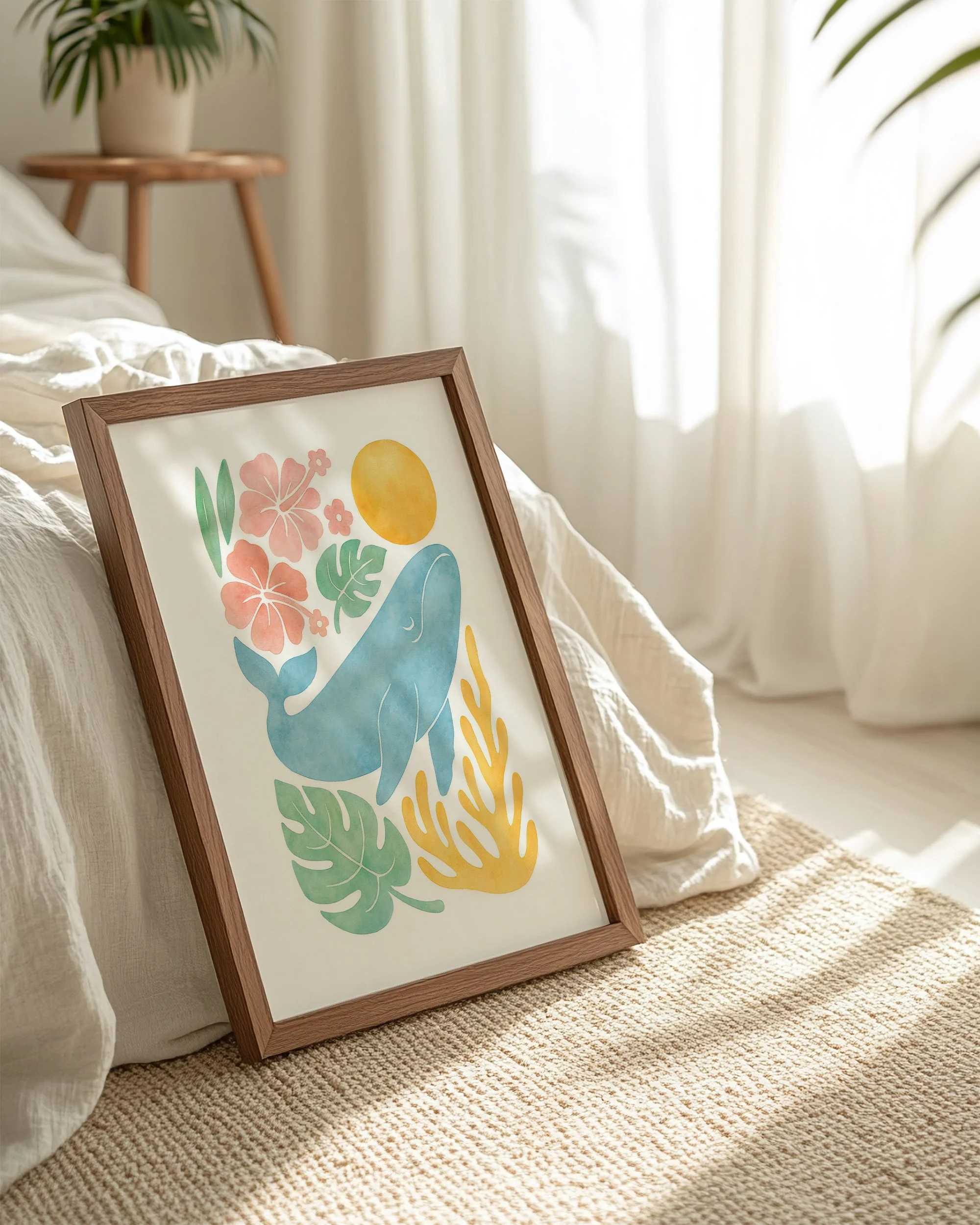 18 - Pastelle Humpback - Mockup H - Frame Bed.jpg