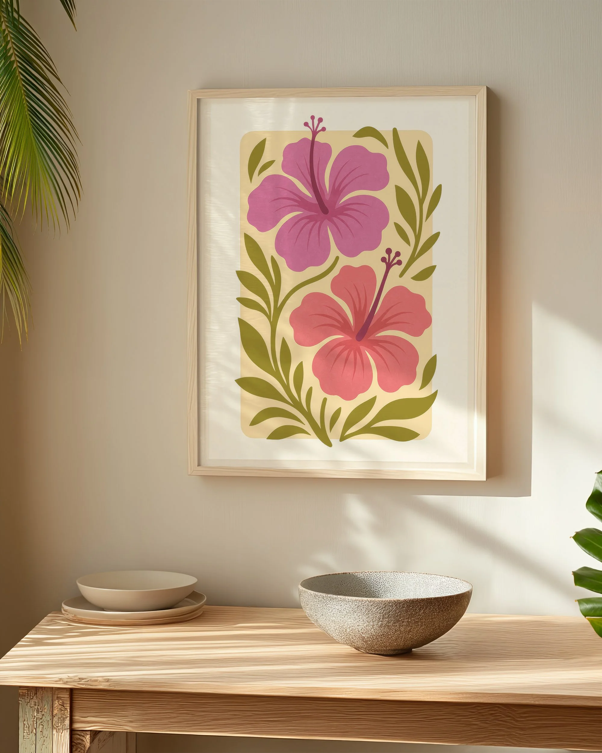 2 - Modern Hibicus - Mockup G - Frame Bowl.jpg