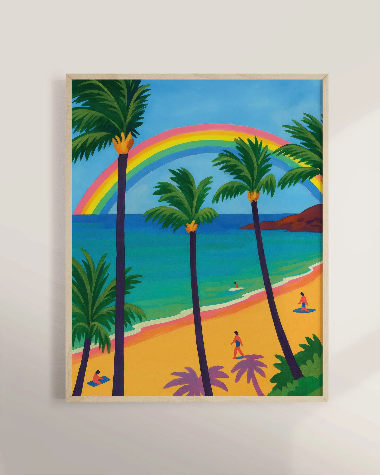 50 - Kaanapali Rainbow - Mockup C - Framed.jpg