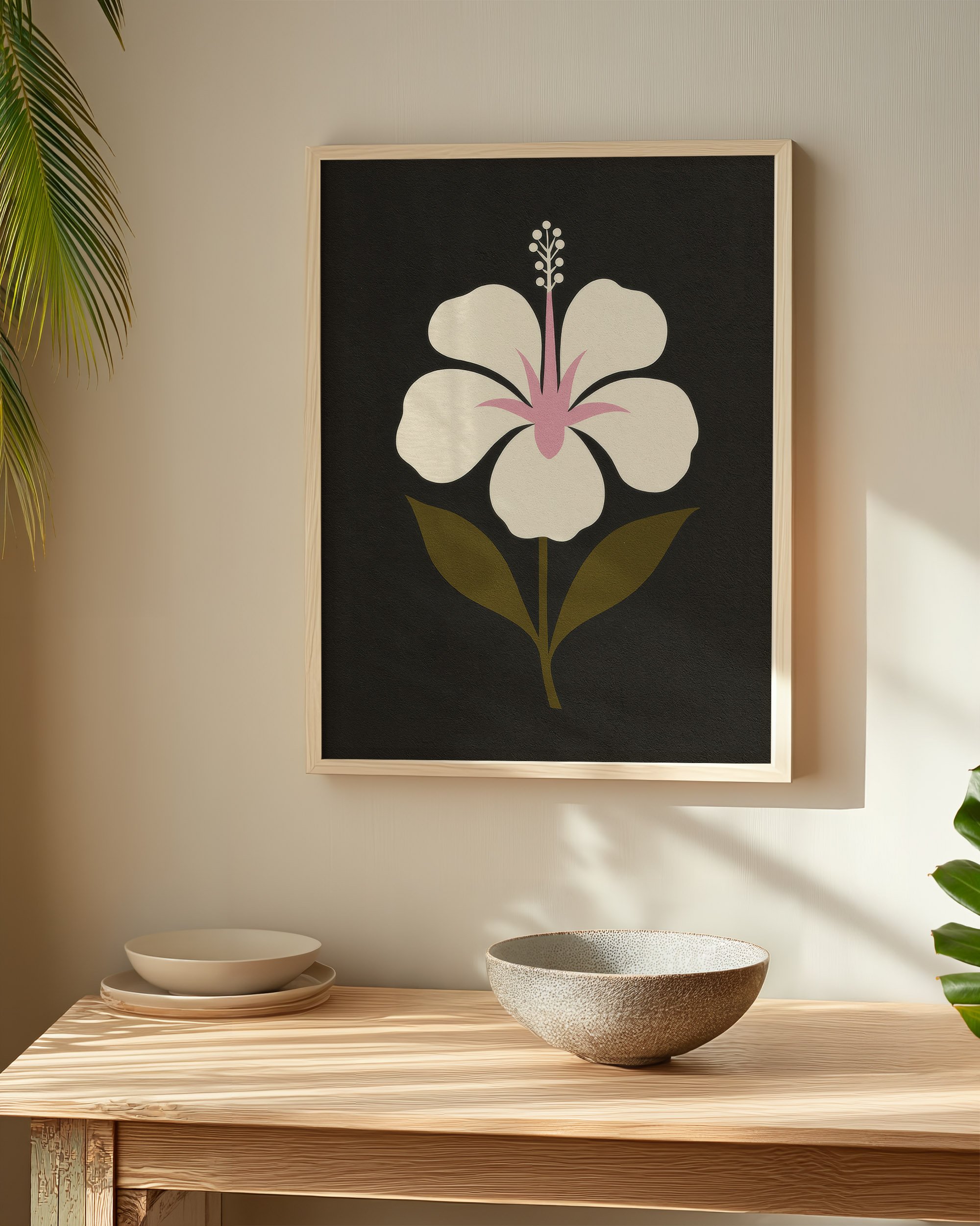 9 - White Hibiscus - Mockup G - Frame Bowl.jpg