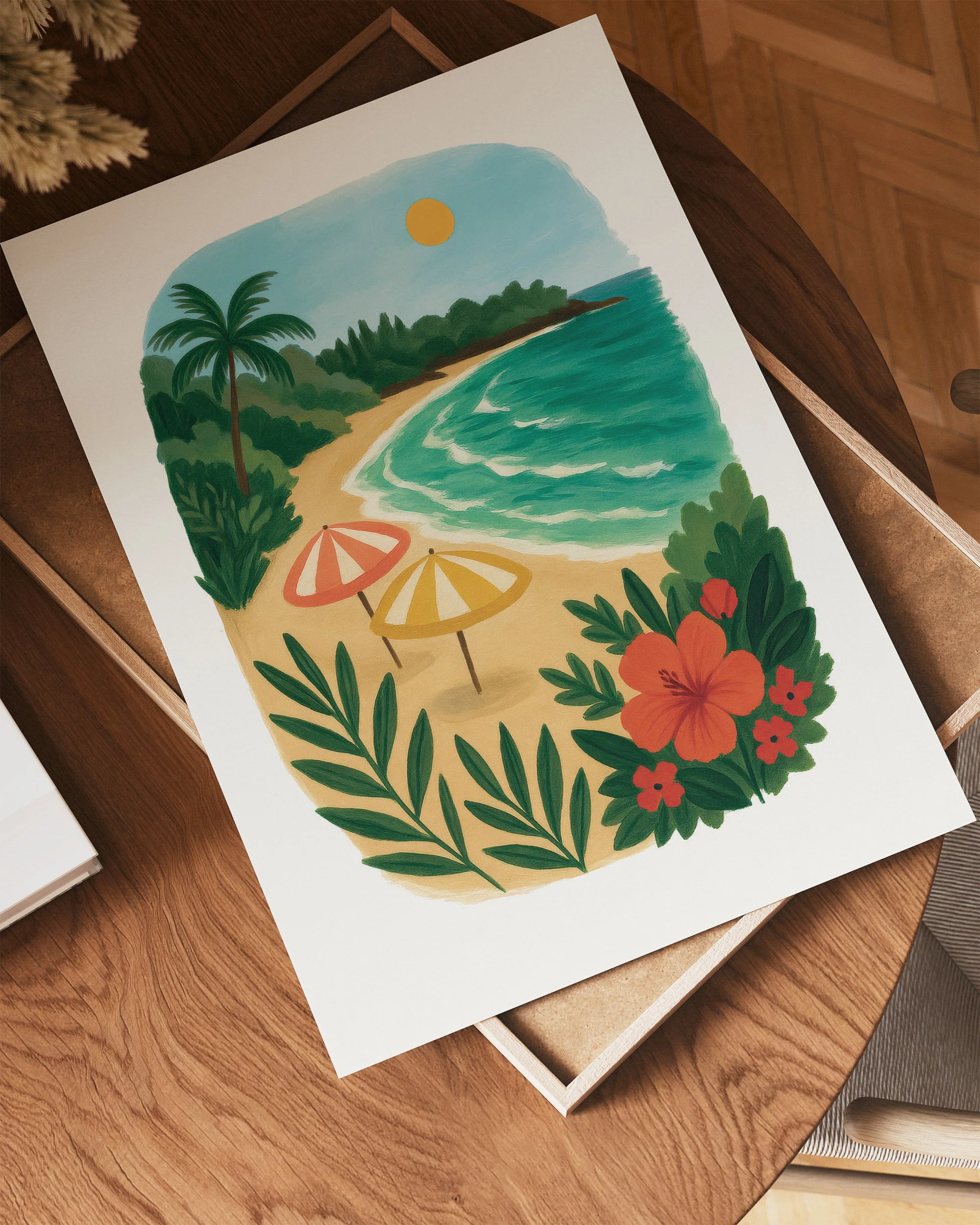 21 - Beach Umbrellas  - Mockup D - Poster.jpg