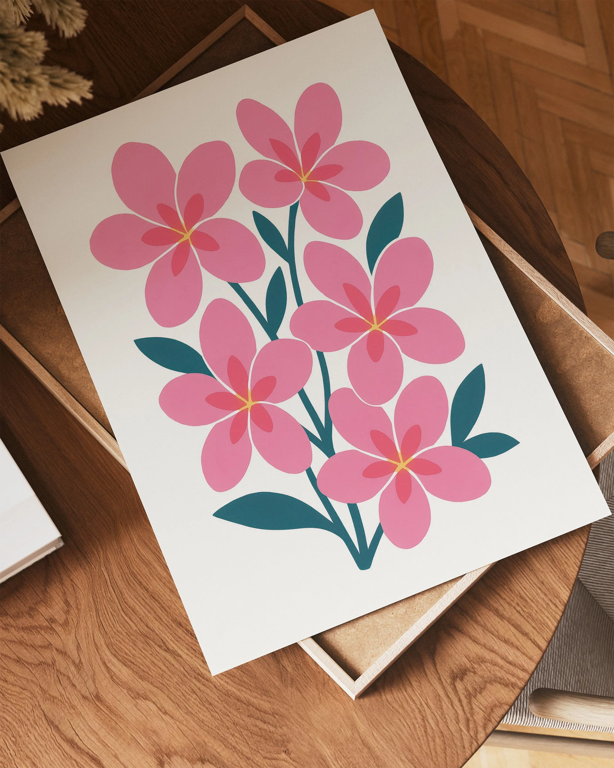 39 - Plumeria Plant  - Mockup D - Poster.jpg