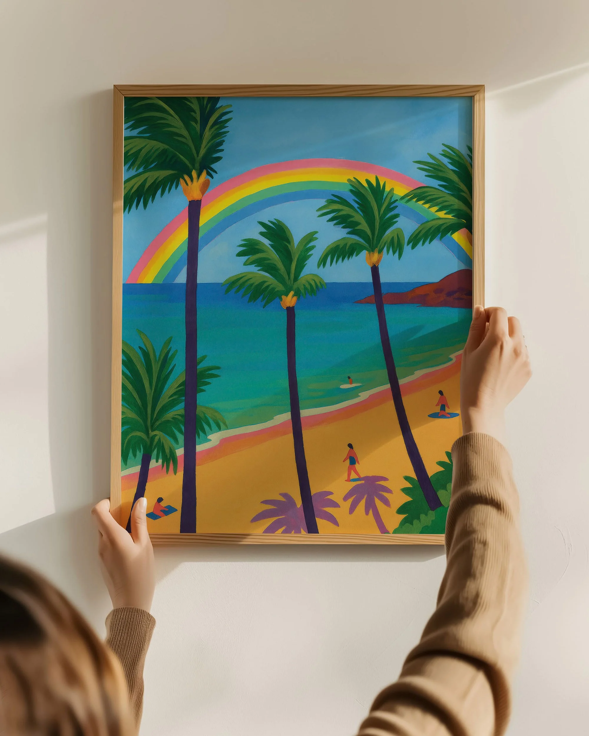 50 - Kaanapali Rainbow - Mockup F - Holding Frame.jpg
