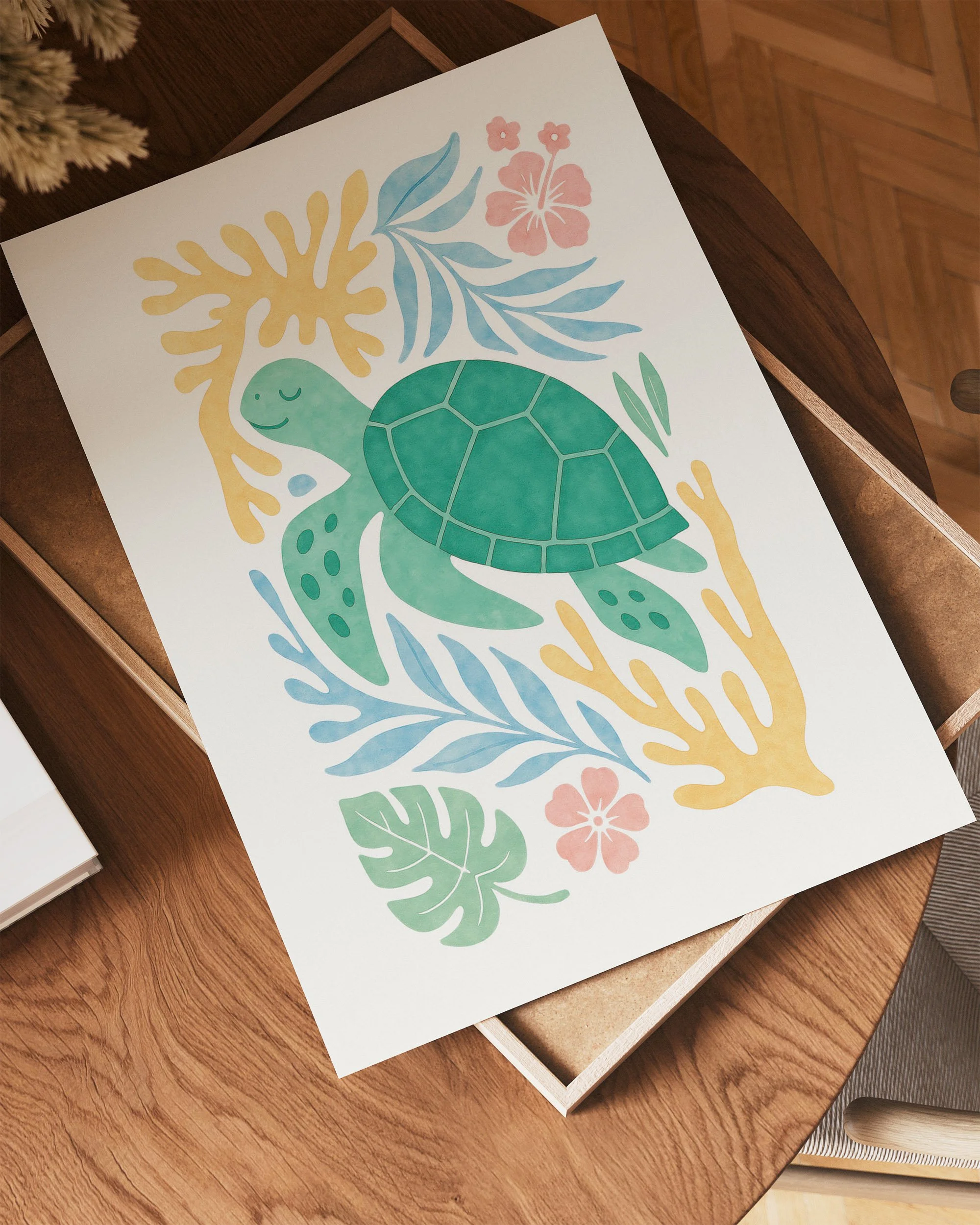 19 - Pastelle Honu  - Mockup D - Poster.jpg