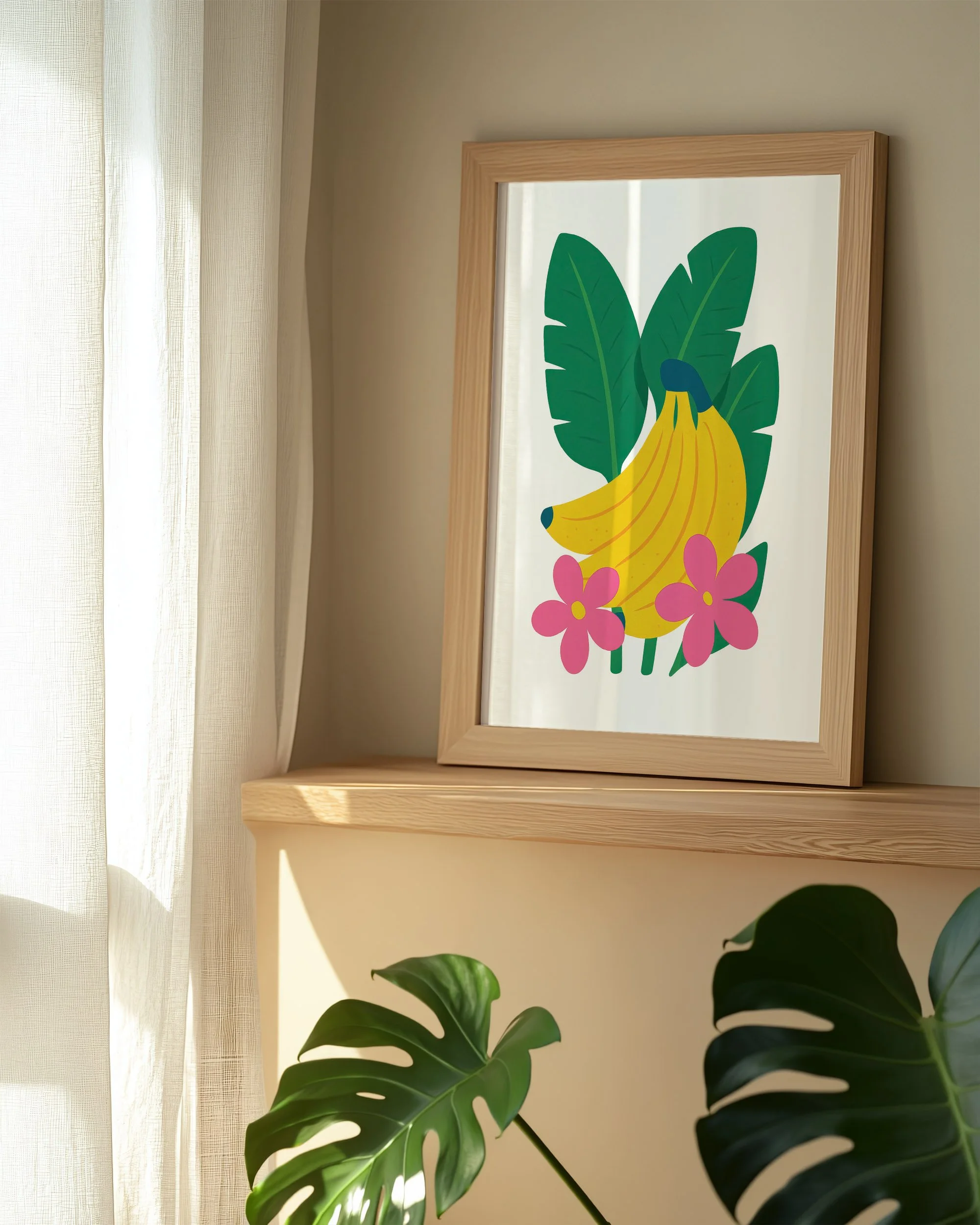 25 - Banana Plumerias  - Mockup L - Frame Monsterra.jpg