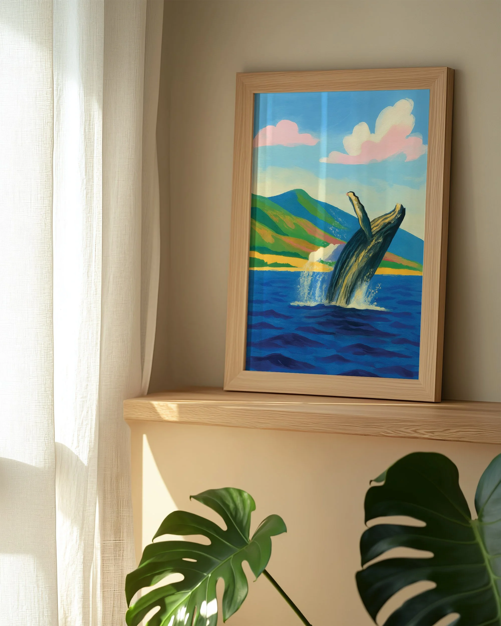 36 - South Maui Breach  - Mockup L - Frame Monsterra.jpg