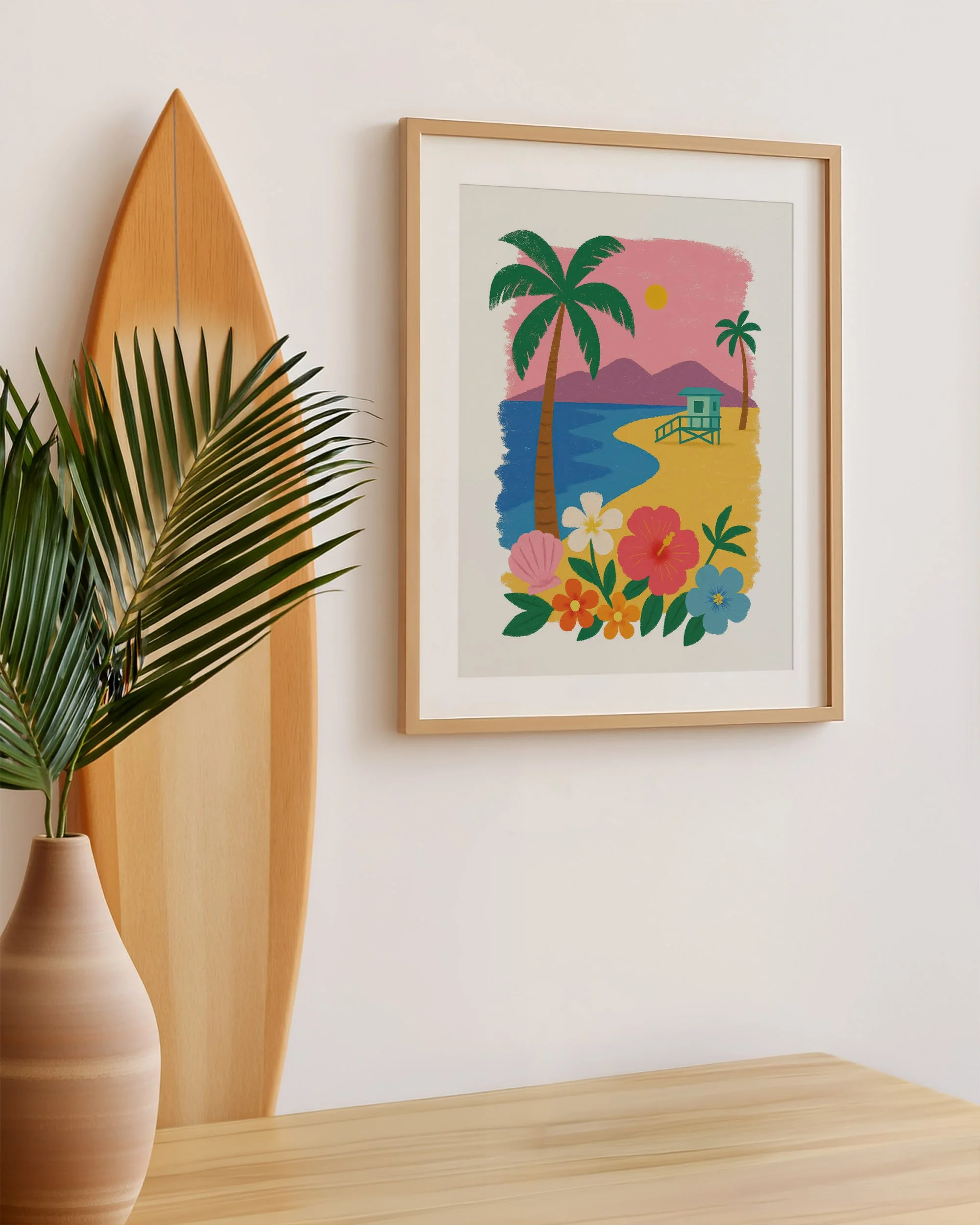 47 - Hawaii Beach  - Mockup M - Surfboard.jpg