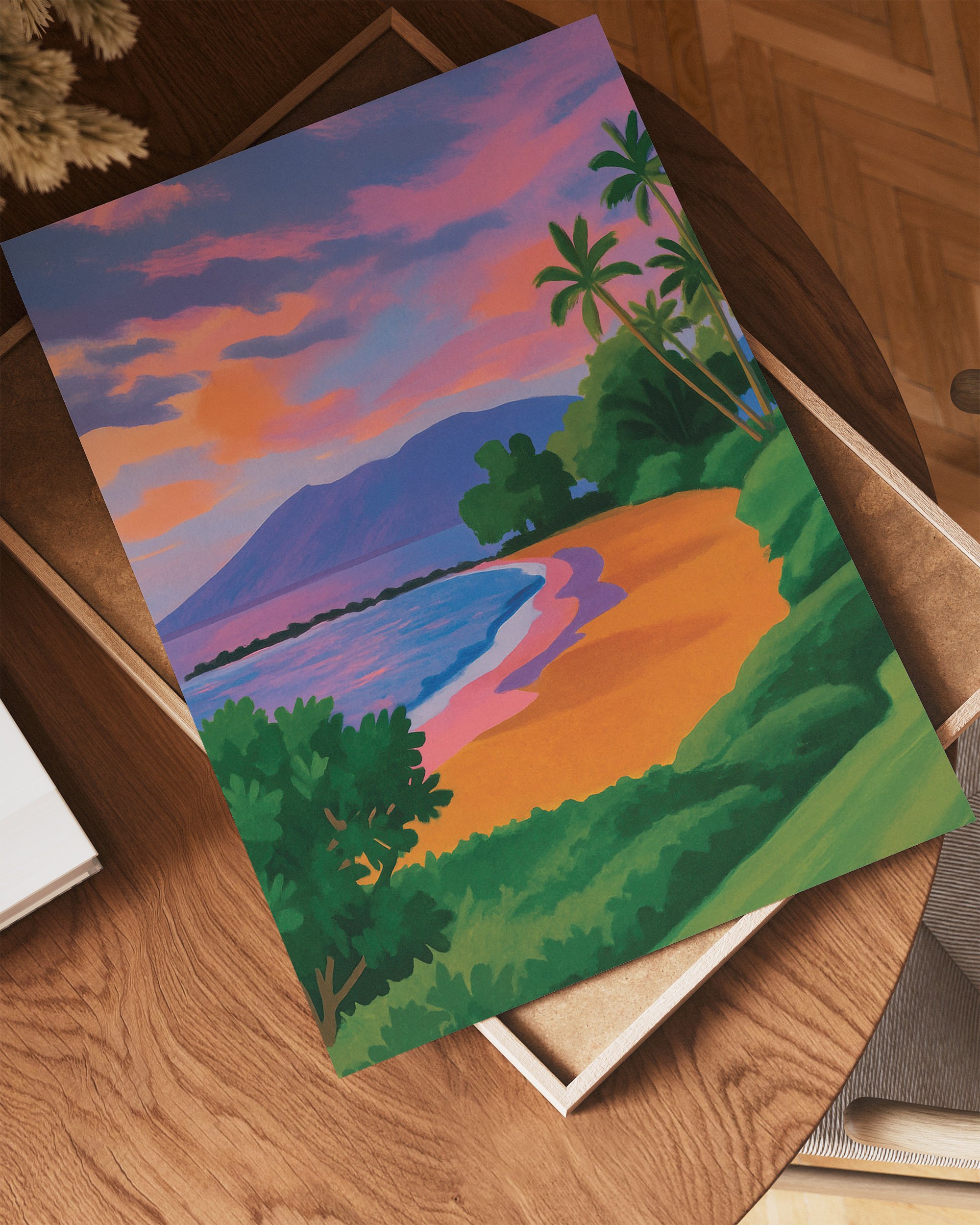 10 - Ulua Sunset - Mockup D - Poster.jpg