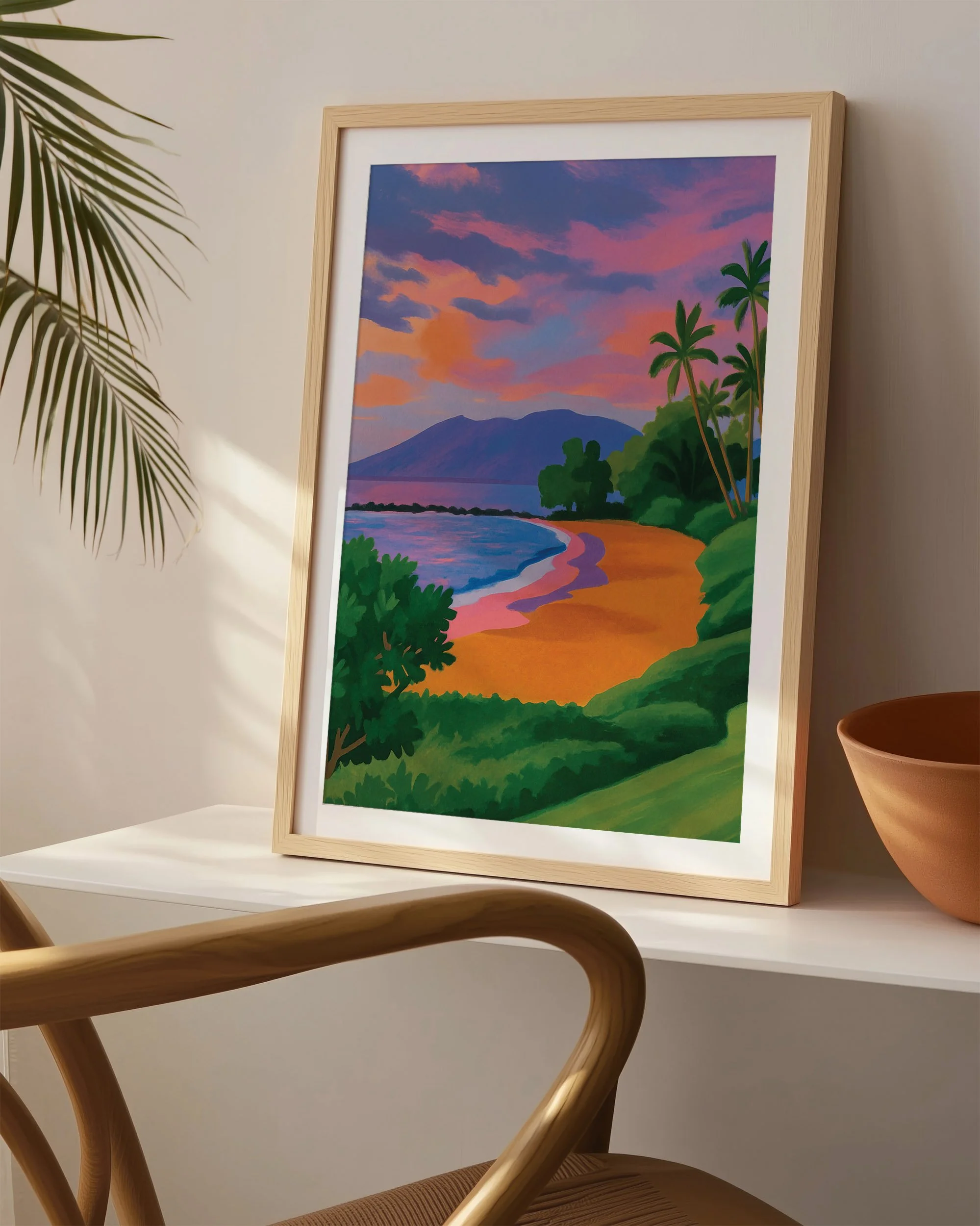 10 - Ulua Sunset - Mockup I - Frame Chair.jpg