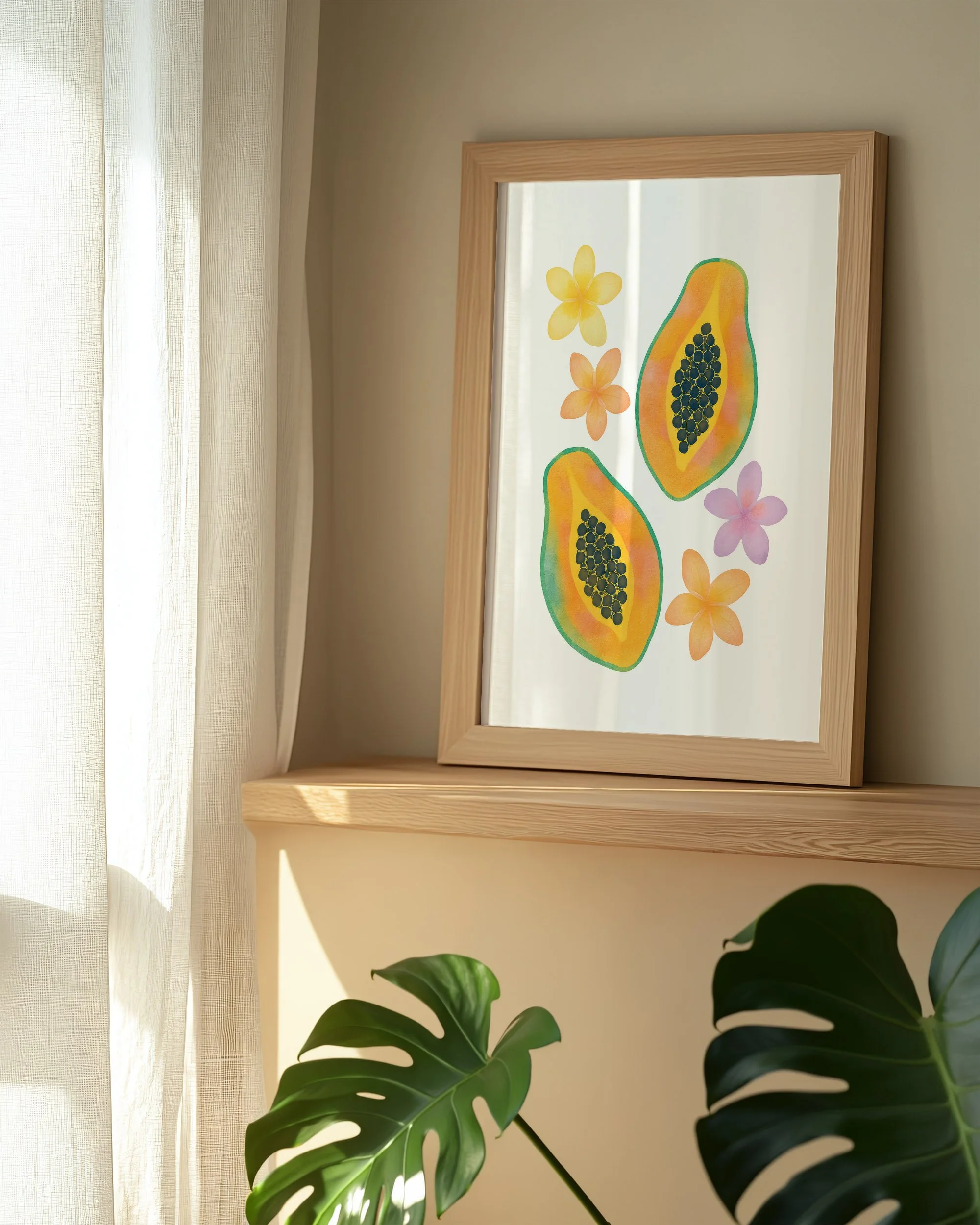 43 - Papayas  - Mockup L - Frame Monsterra.jpg