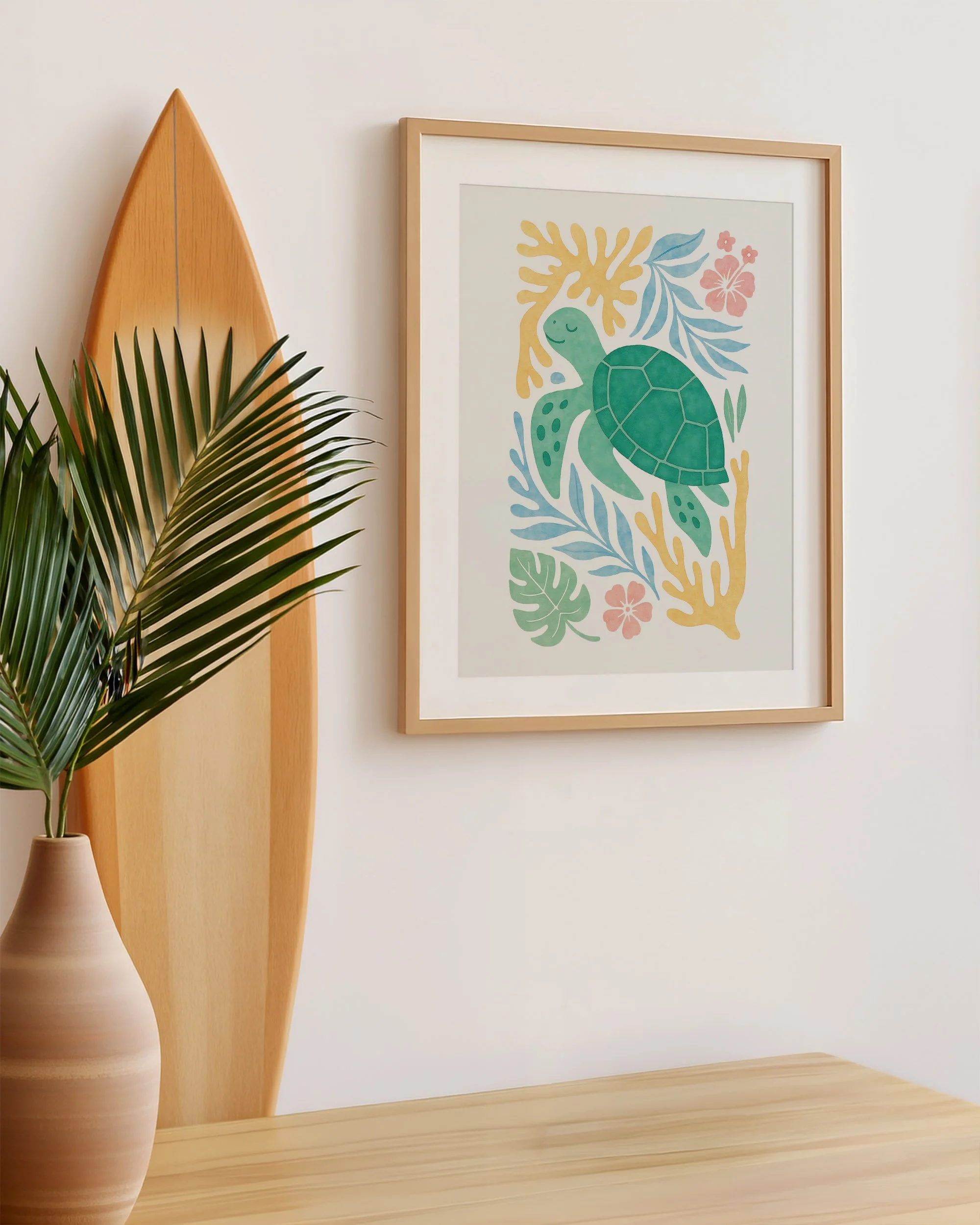 19 - Pastelle Honu  - Mockup M - Surfboard.jpg