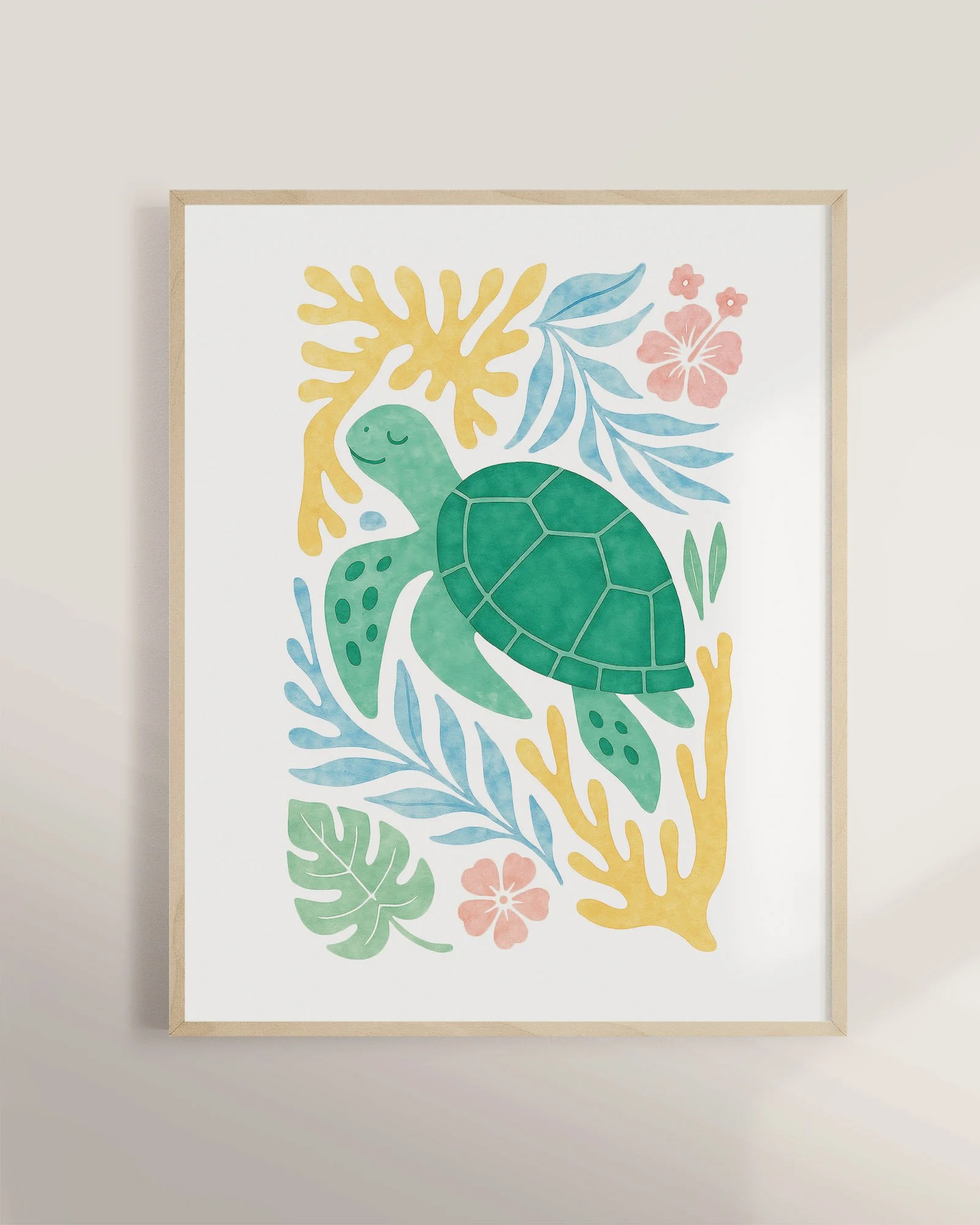 19 - Pastelle Honu  - Mockup C - Framed.jpg