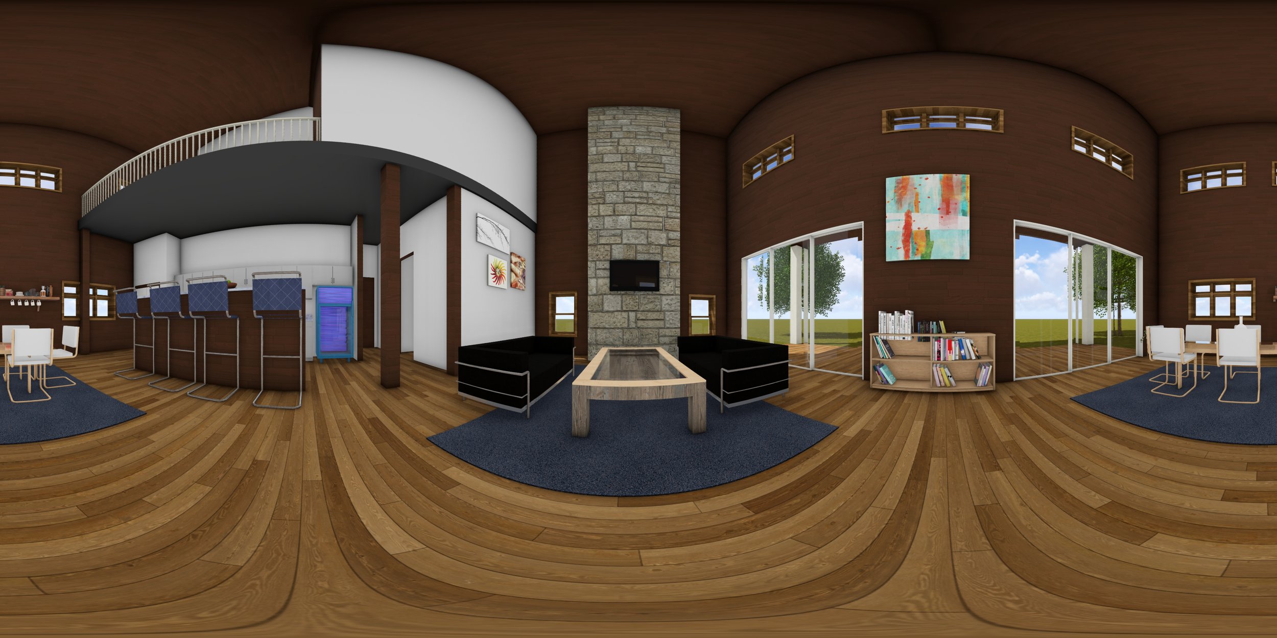 360 Panorama of Porter House