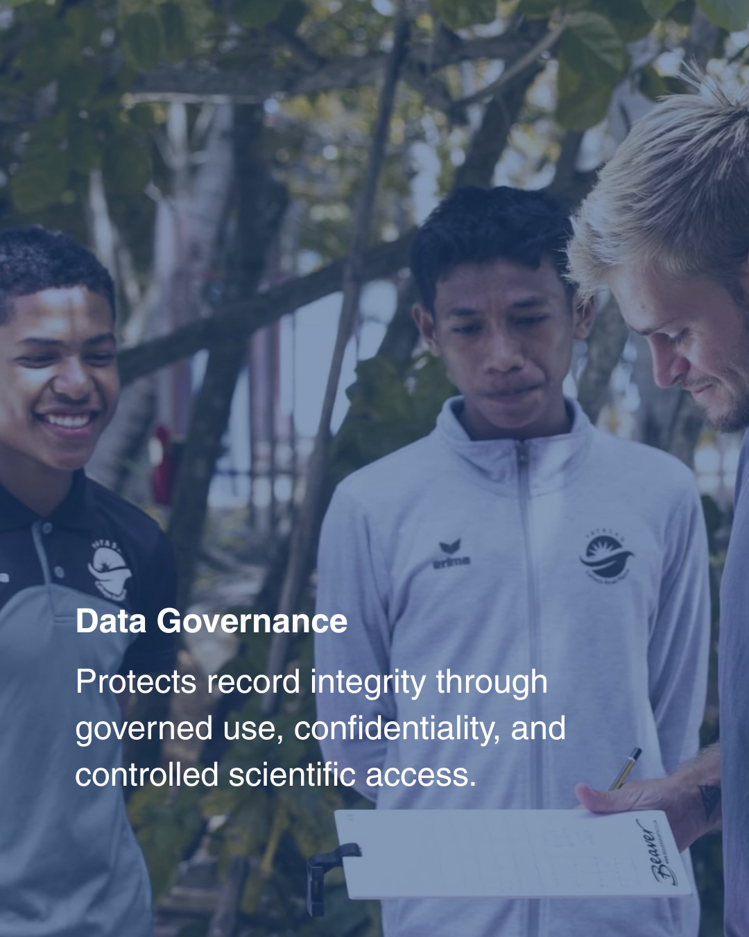 Shark Search scientific data governance