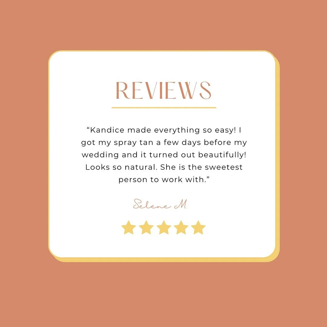 The only thing I love more than doing a bridal tan is hearing how much my brides loved it! I&rsquo;ve said it before and I&rsquo;ll say it again&hellip;I 🩷 Brides! 

#utahbridal #utahbridalspraytan #slcspraytan #utahmobilespraytan