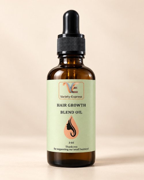 Hair Growth Blend Oil with rosemary and castor oil 2 oz