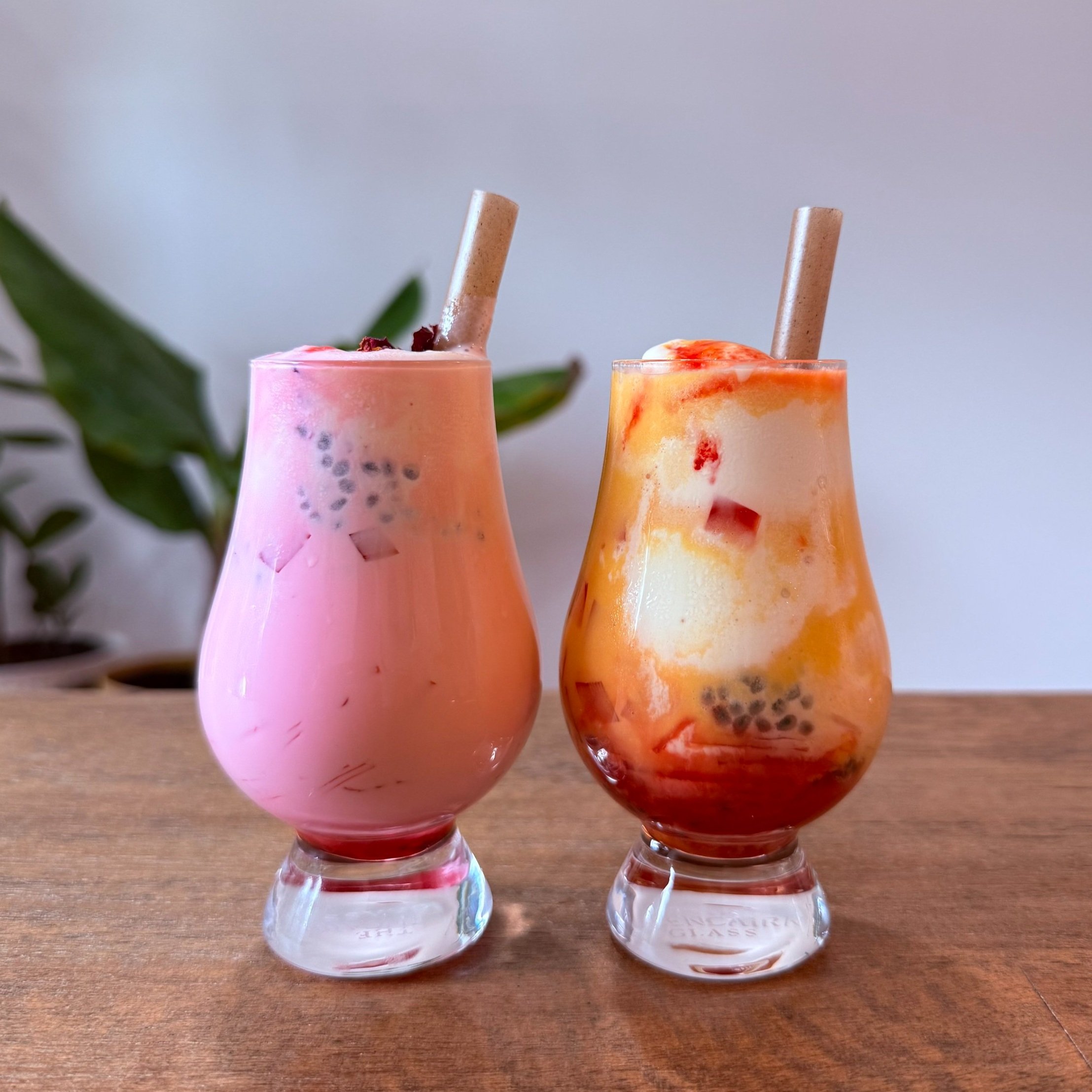 Our rose and mango faloodas