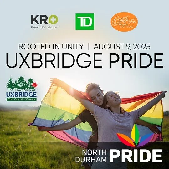 Join us for the Third Annual Uxbridge PRIDE Celebration!

Date: Downtown Uxbridge
Time: 10am - 4pm 
Location: Wixan&rsquo;s Bridge Restaurant, 65 Brock St W

Celebrate diversity and love with a day full of fun activities, a cash bar, delicious food f