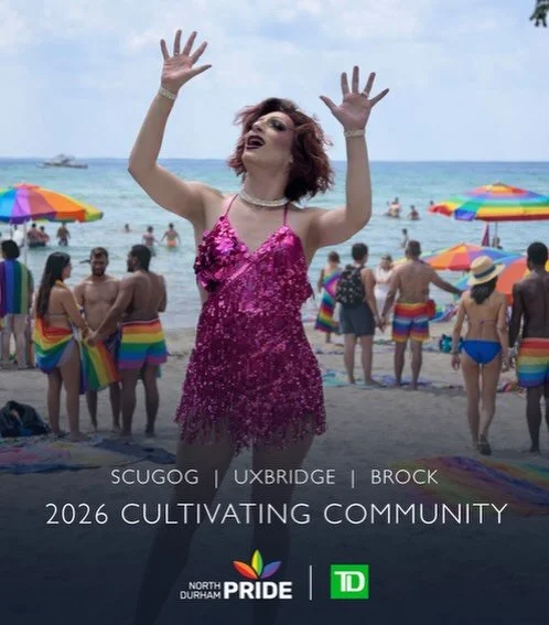 We&rsquo;ve got something special on the horizon.

Think sunshine, beach vibes, community connection, and a whole lot of pride by the water. North Durham Pride is gearing up for an unforgettable season across Scugog, Uxbridge, and Brock and this ye