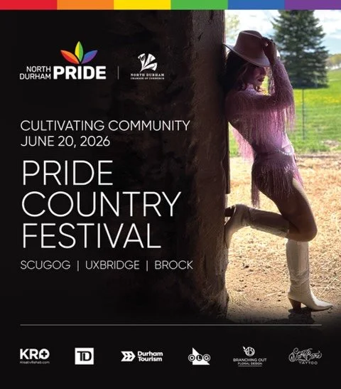 Join us on Saturday, June 20, 2026, for the first-ever Pride Country Festival in Port Perry, celebrating North Durham&rsquo;s unique culture, agricultural heritage, and small-town pride.

Enjoy a full day of live entertainment, a mechanical bull, d