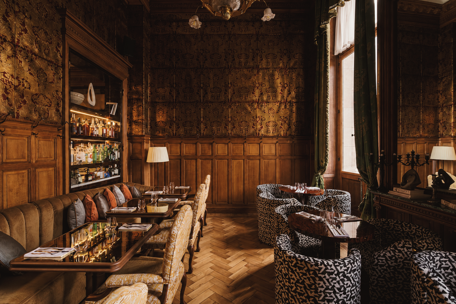 Stylish interior at Hotel Fleur de Ville, a boutique hotel in central Brussels