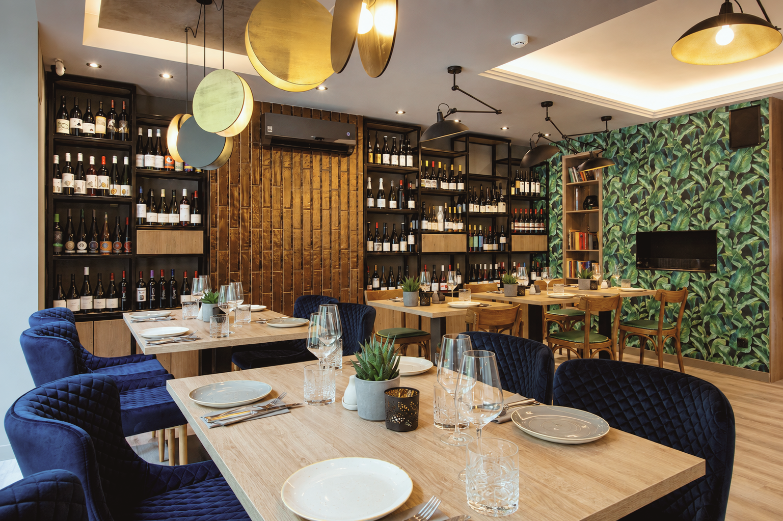 N28 Wine & Kitchen in Budapest, Hungary, featuring modern Hungarian cuisine paired with a curated selection of regional wines.